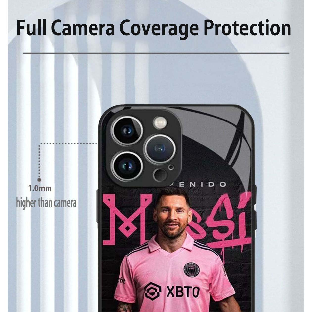 Funda ZERMU para iPhone 16 Pro Max 6.9" Fútbol #10 Protección Completa