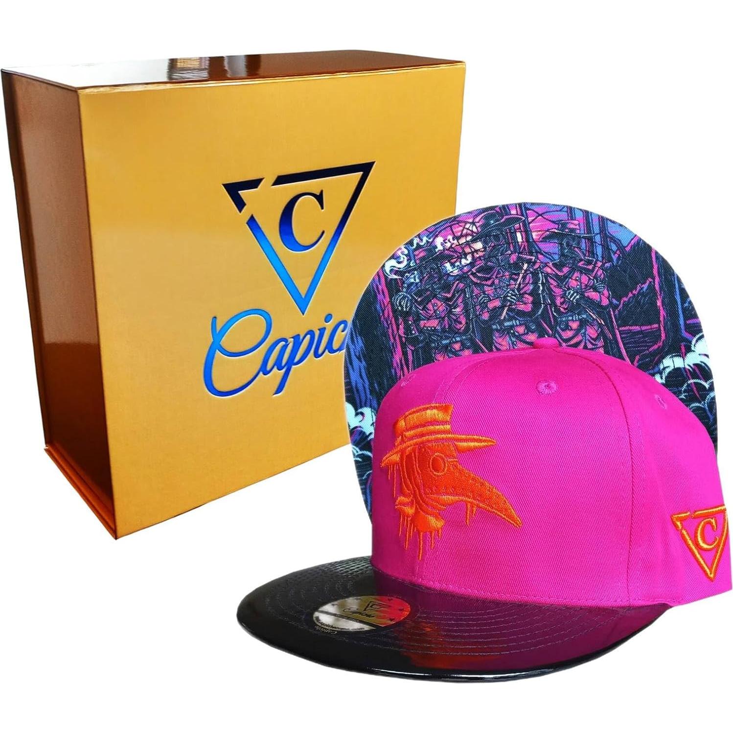 Gorra Snapback Unisex Capiche Rosa Plaga de Muerte