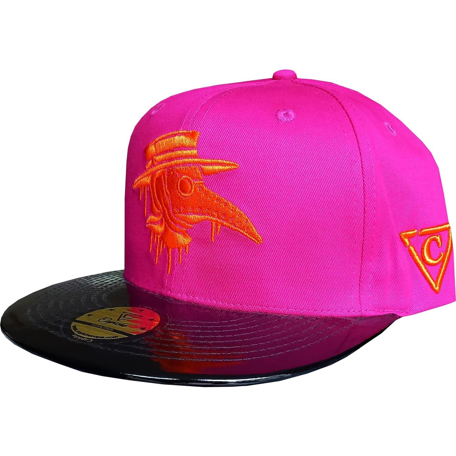 Gorra Snapback Unisex Capiche Rosa Plaga de Muerte
