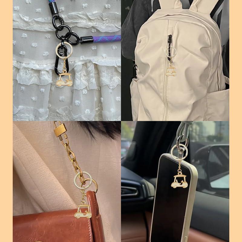 Sport Keychain for Player Fans Coach Birthday Gifts for Friend Christmas Gifts Soccer Softball Gymnastic Golf Cart