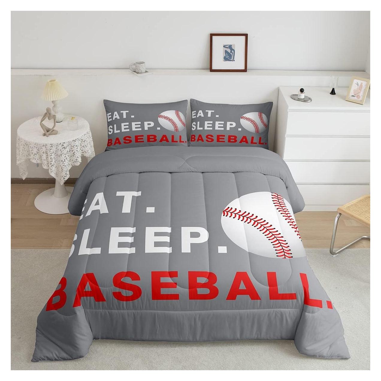 Conjunto de Edredón Individual Feelyou Microfibra Geométrico