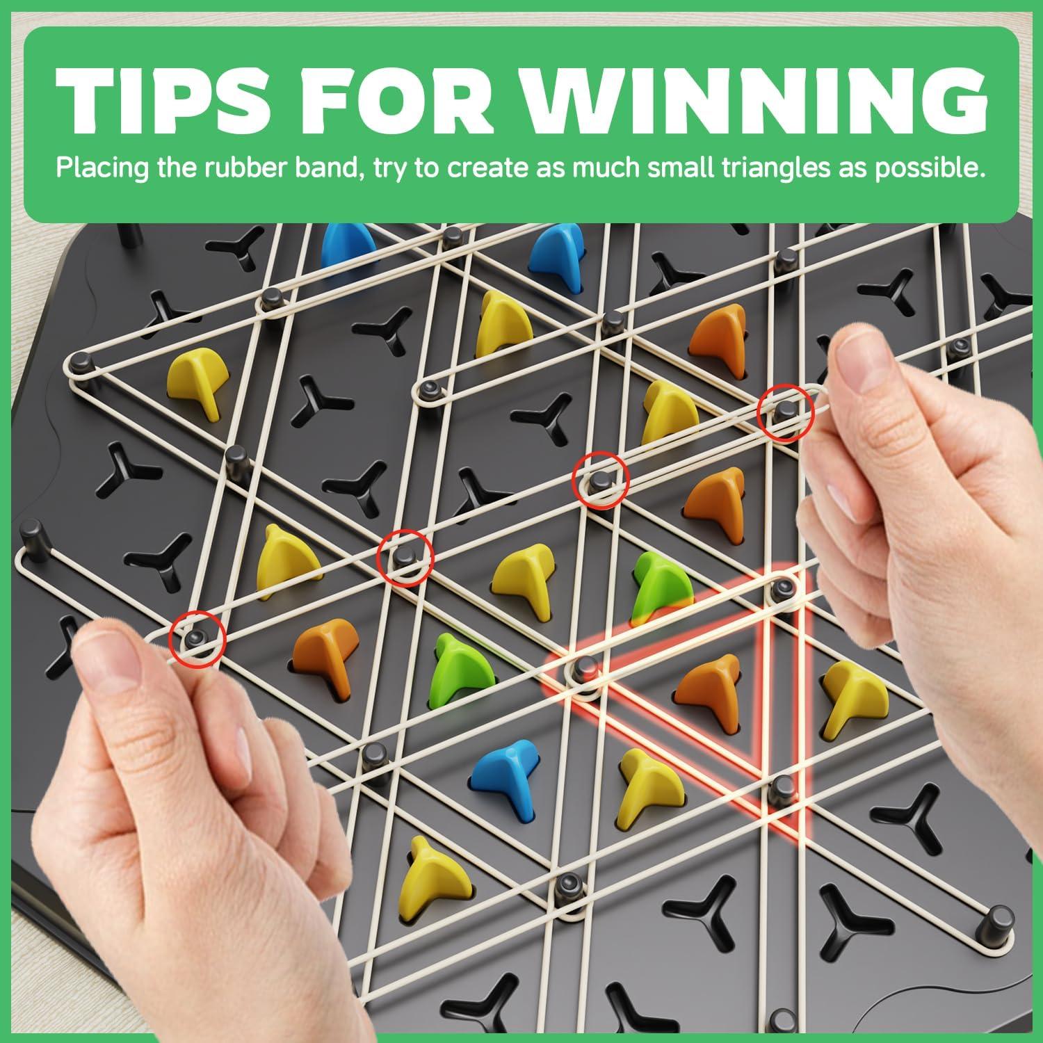 Juego de Ajedrez en Triángulo de Cadena Hcusus - 2 a 4 Jugadores