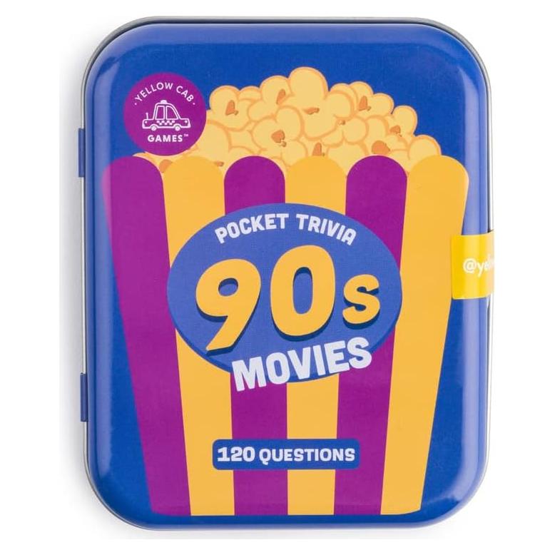 Juego de Trivia de Películas 90s Yellow Cab - 120 Preguntas