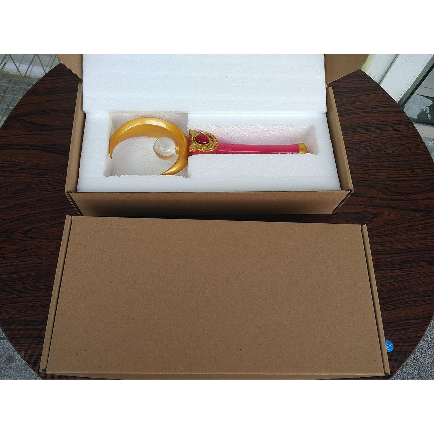 Bastón de la Luna OURCOSPLAY para Cosplay - 26.8 cm