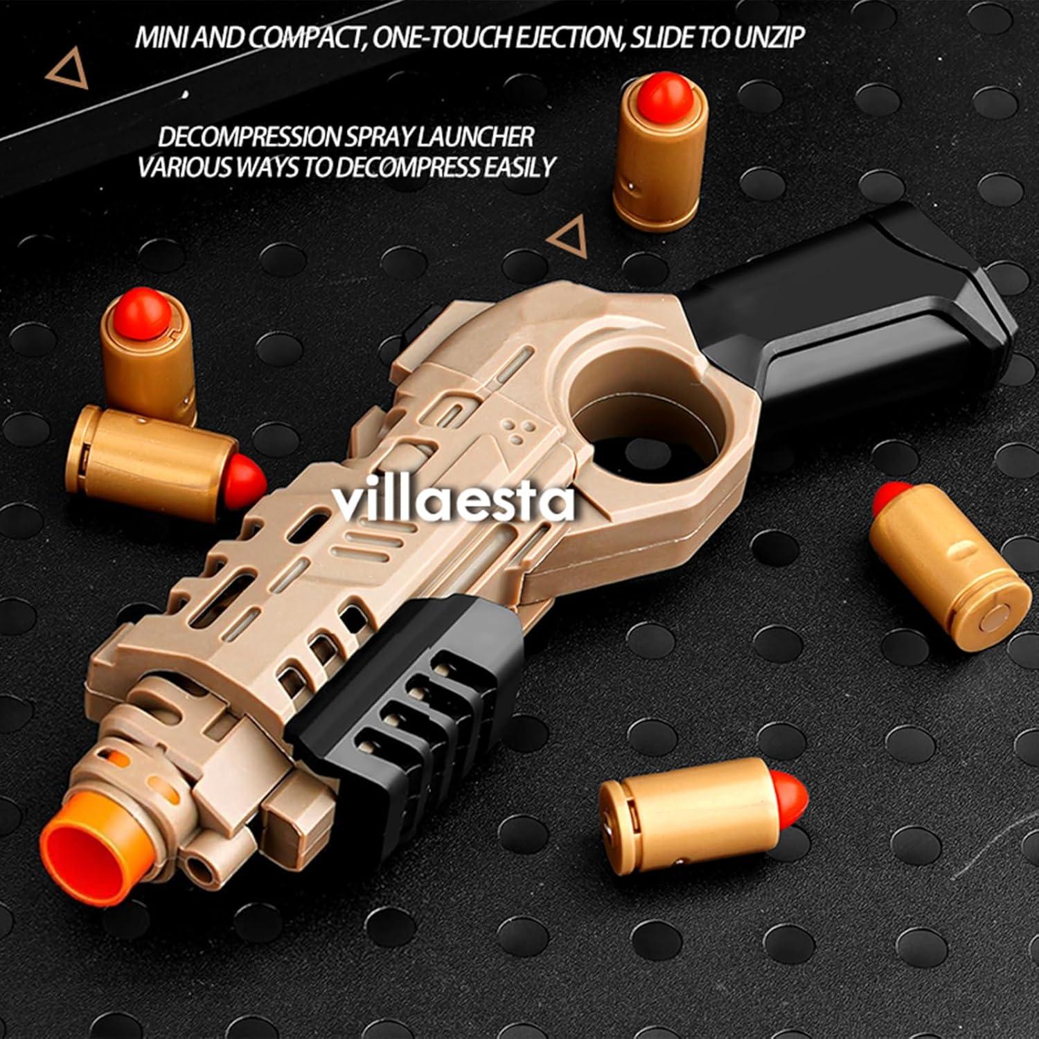 Juguete Antiestrés Villaesta Clicker Amarillo Desierto EDC