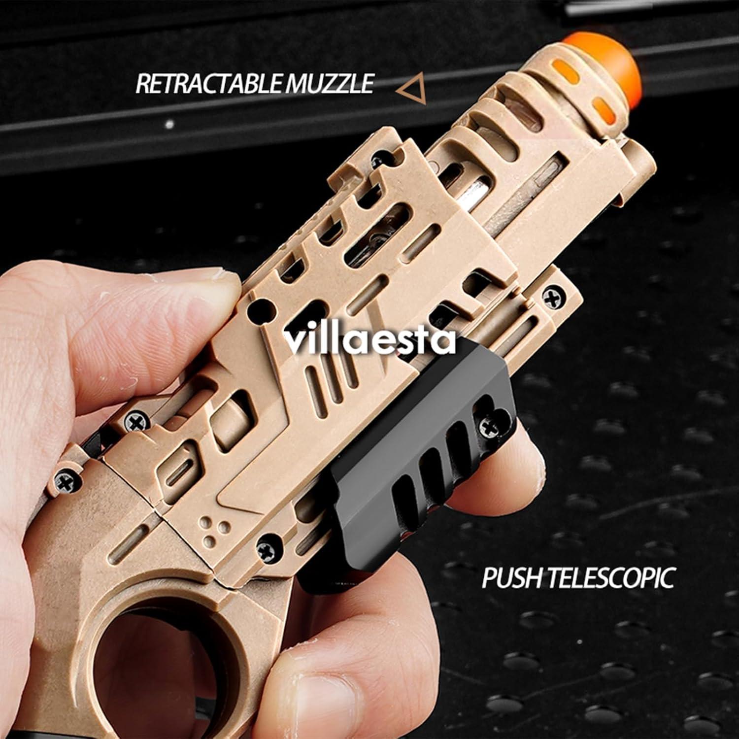 Juguete Antiestrés Villaesta Clicker Amarillo Desierto EDC