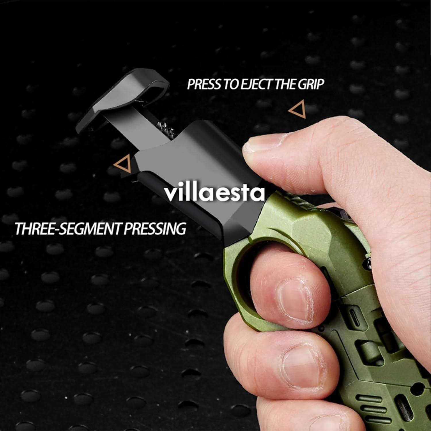 Juguete Antiestrés Villaesta Clicker Amarillo Desierto EDC