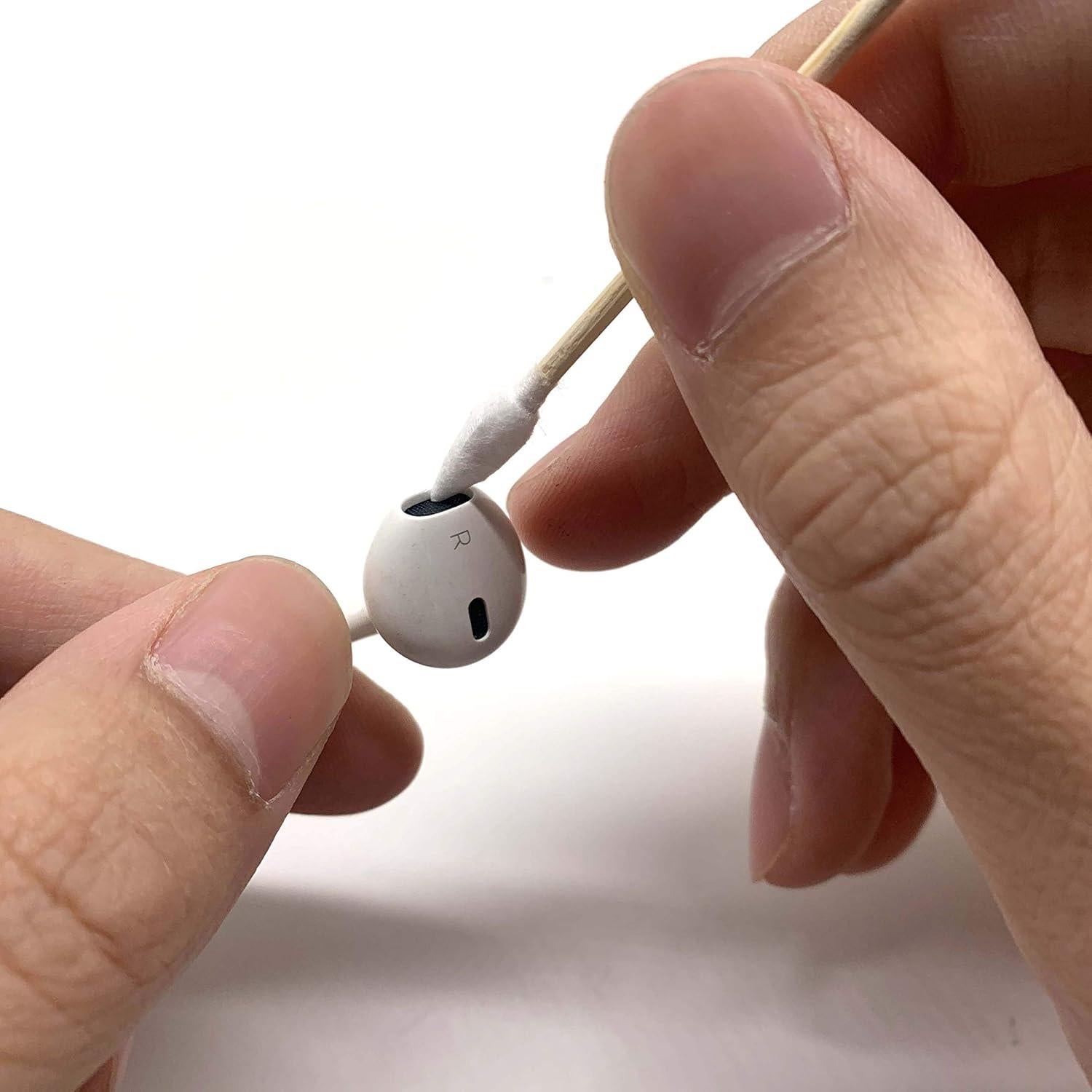 Bastoncillos de Algodón Doble Punta 1200 Piezas Bambú SCOBUTY