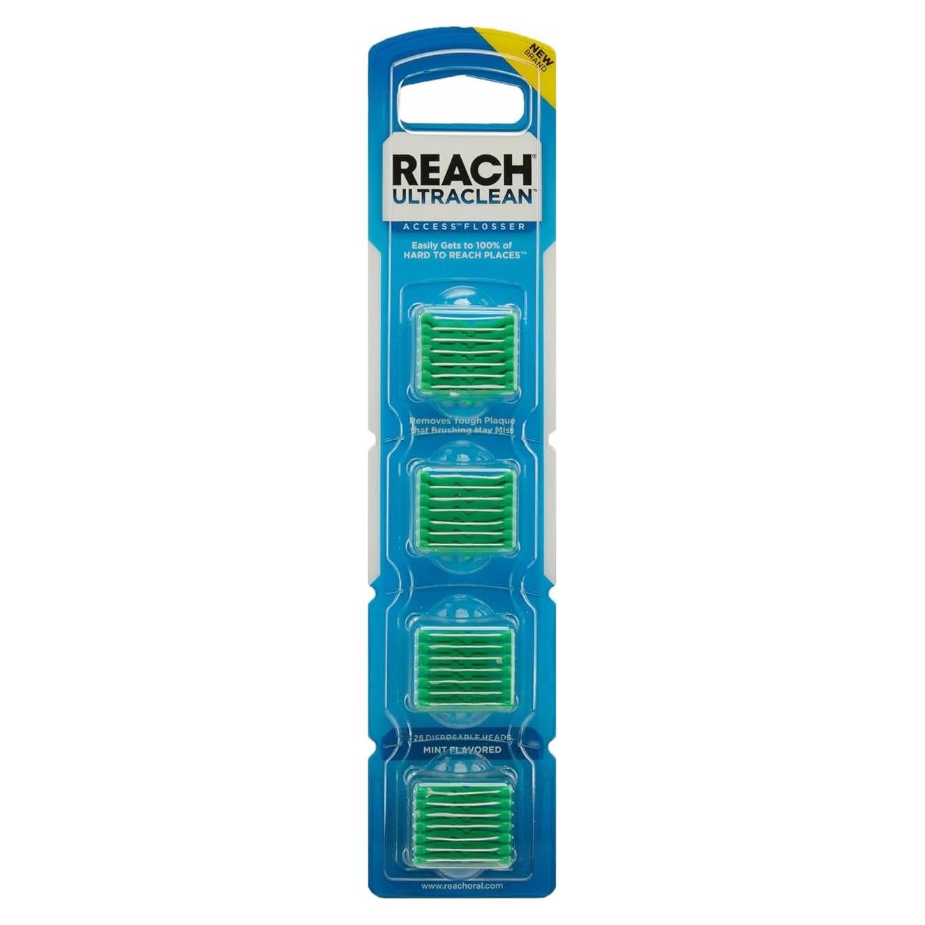 Hilo Dental Ultraclean REACH Menta 28 Cabezas Desechables
