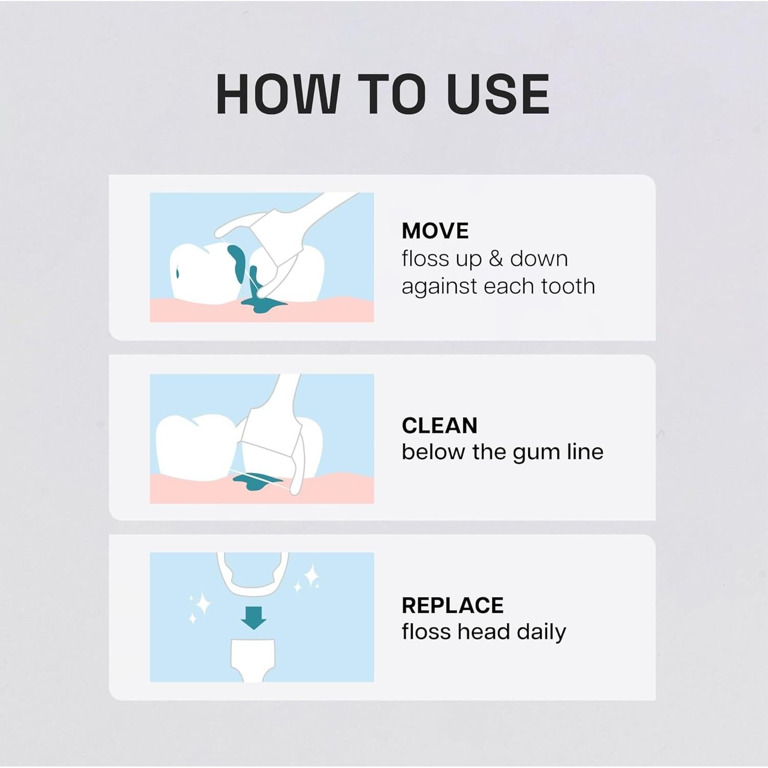 Hilo Dental Ultraclean REACH Menta 28 Cabezas Desechables