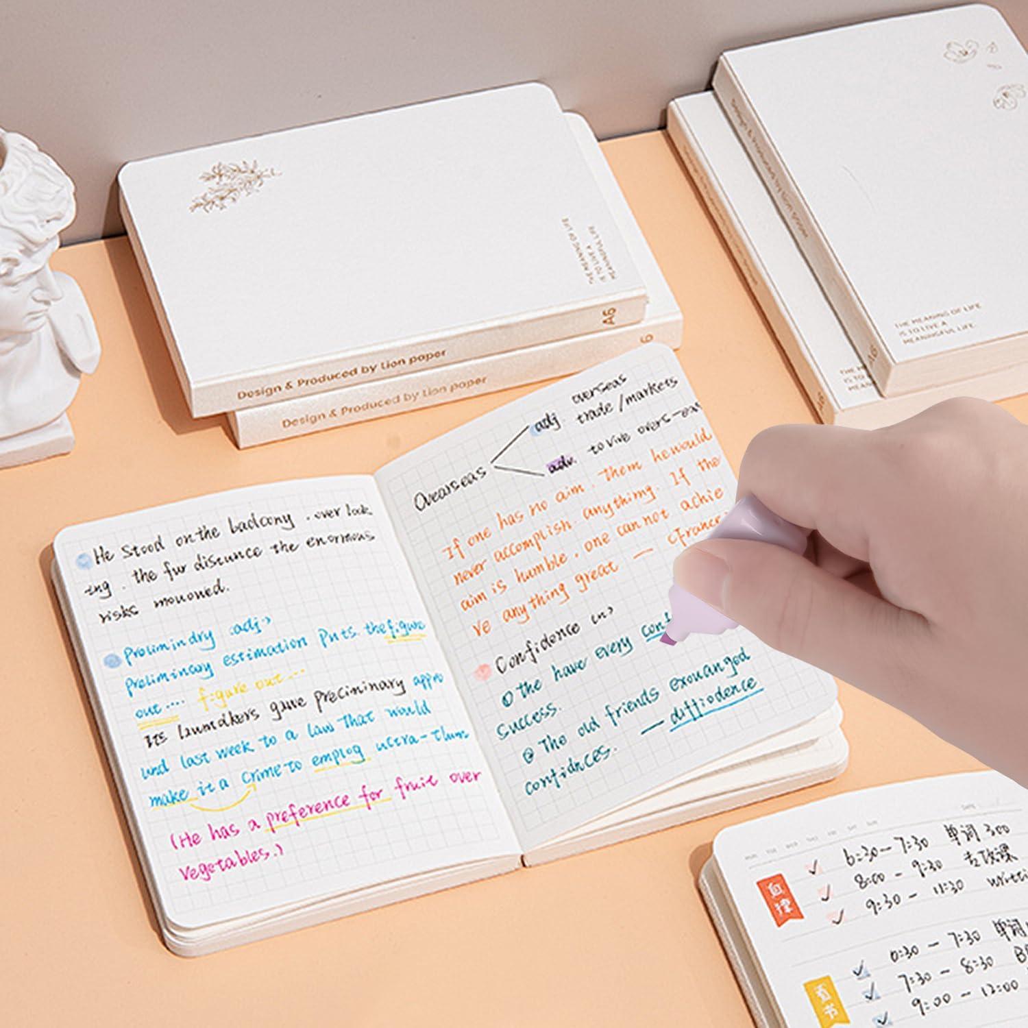 Paquete de 18 Marcadores Resaltadores Hidaily Oso Kawaii