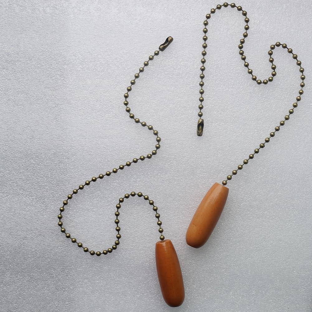 Paquete de 4 Cadenas de Tirador Aeknewo 30.48 cm Bronce