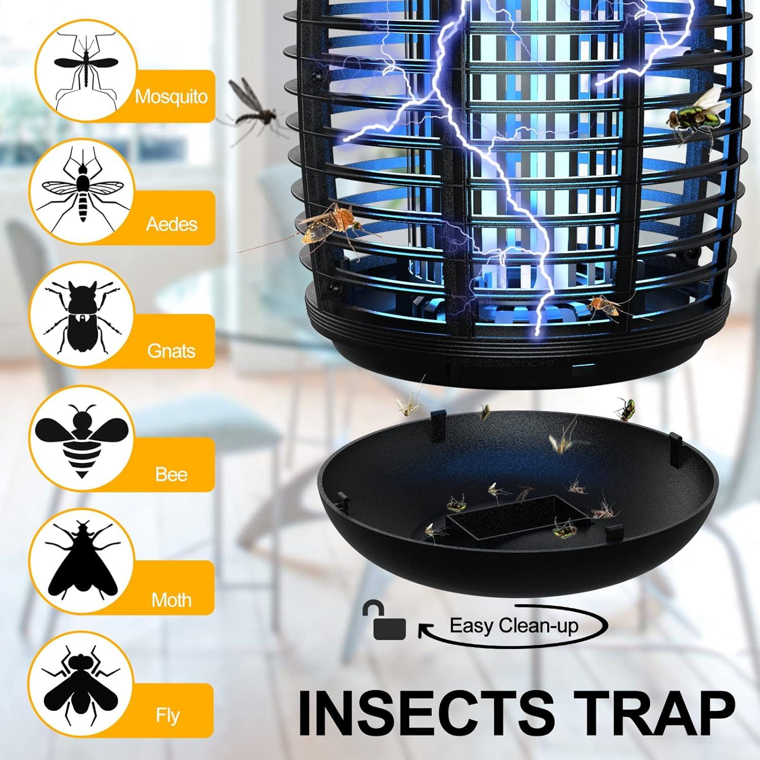 Asesino de Mosquitos Eléctrico VANELC 4200V Impermeable