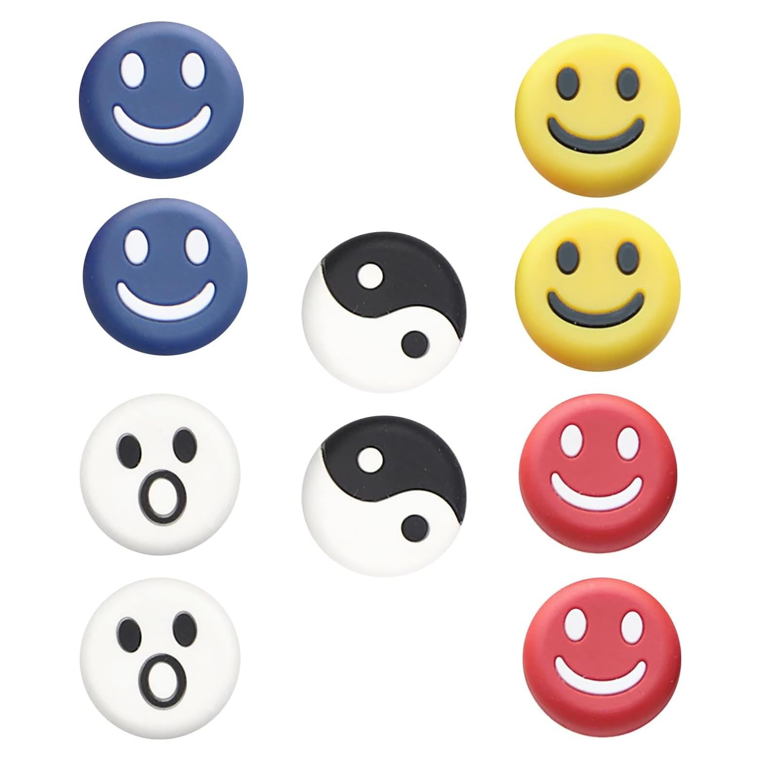 Amortiguadores de Raqueta de Tenis FKYzixeh K2501 - 10 Pcs Coloridos