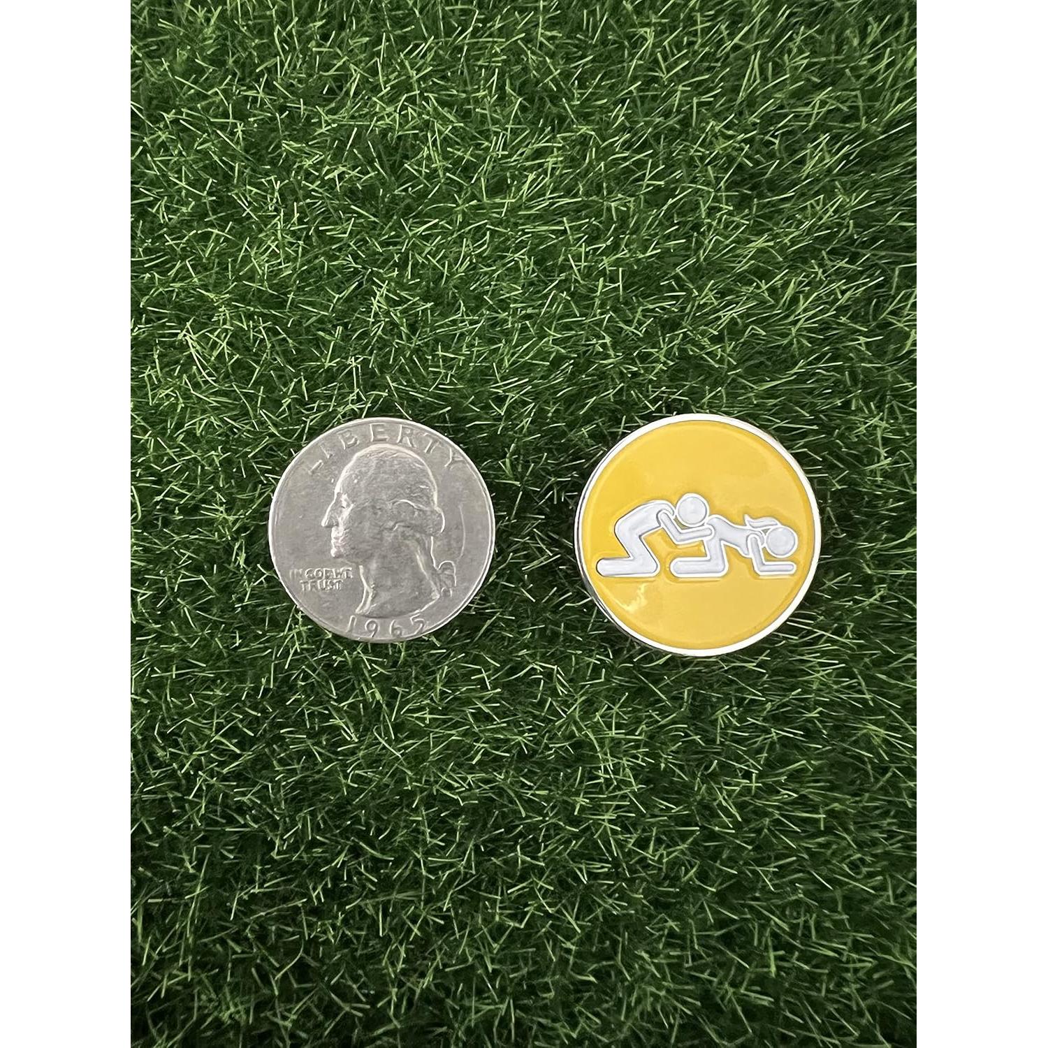 Marcador de Pelota de Golf Play and Repeat Foresome - 4 Unidades