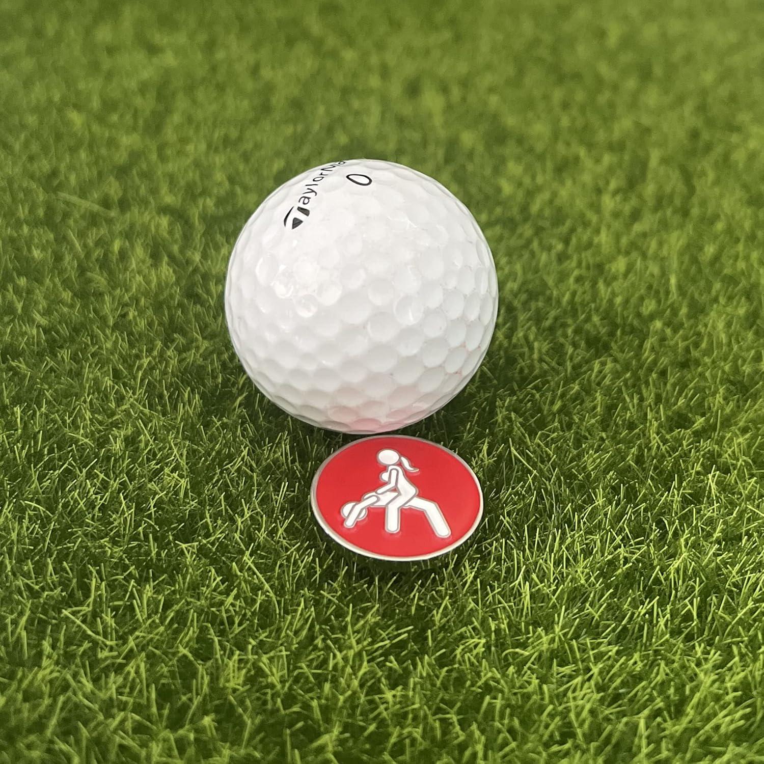 Marcador de Pelota de Golf Play and Repeat Foresome - 4 Unidades