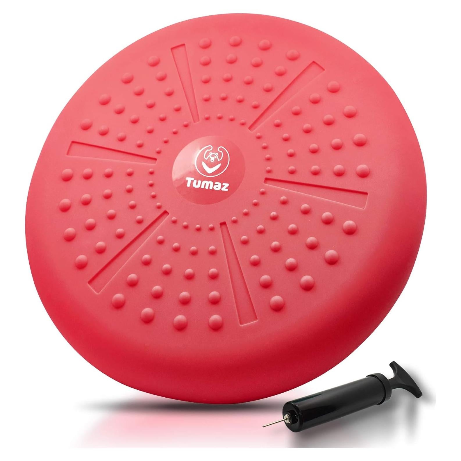 Cojín Inestable Tumaz Rojo Tomate 33 cm para Niños