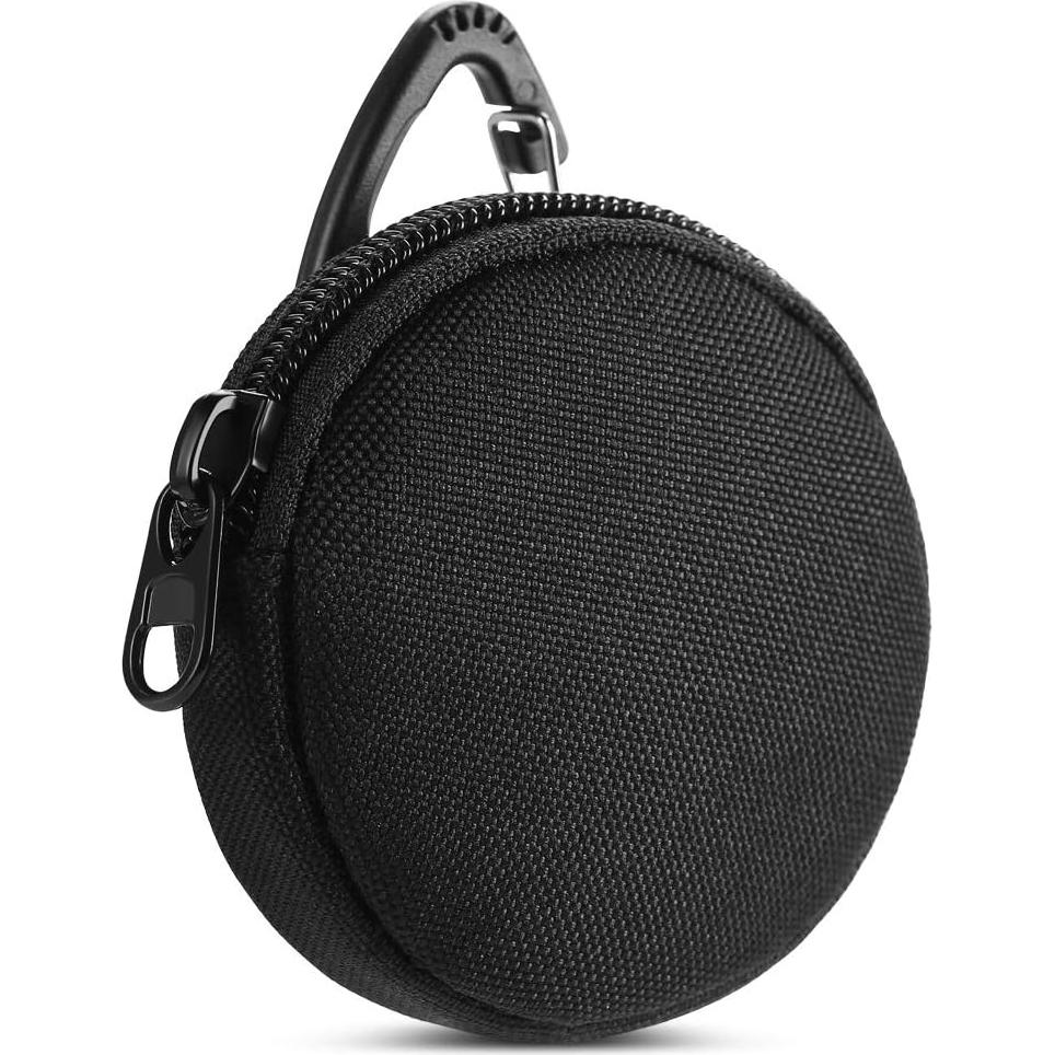 Monedero Táctico Pequeño 900D Nylon con Llavero - 2PCS Negro