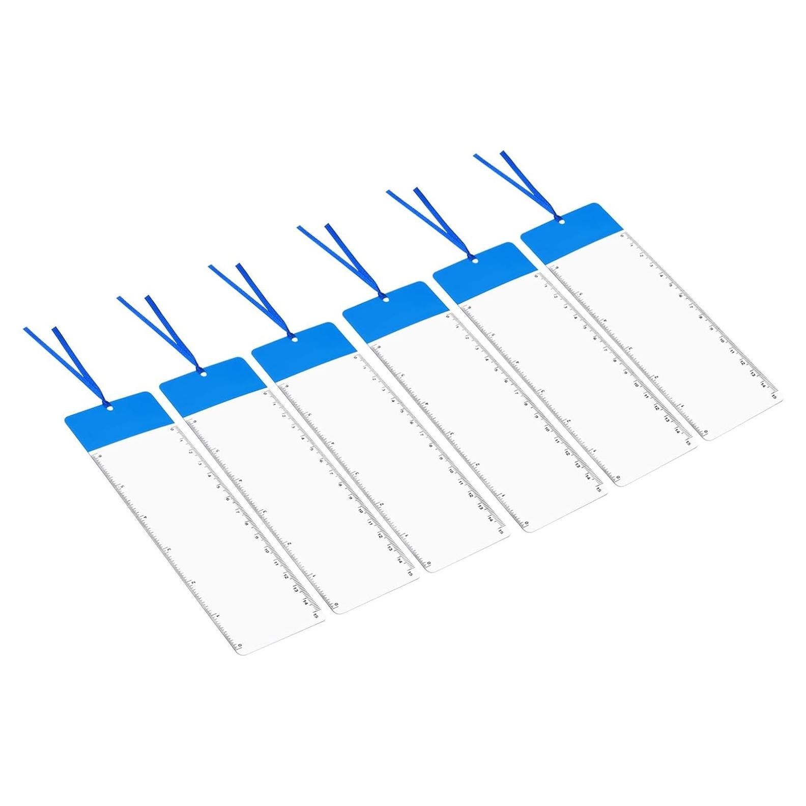 Marcador Lupa PATIKIL 3X con Regla - Paquete de 6 Unidades
