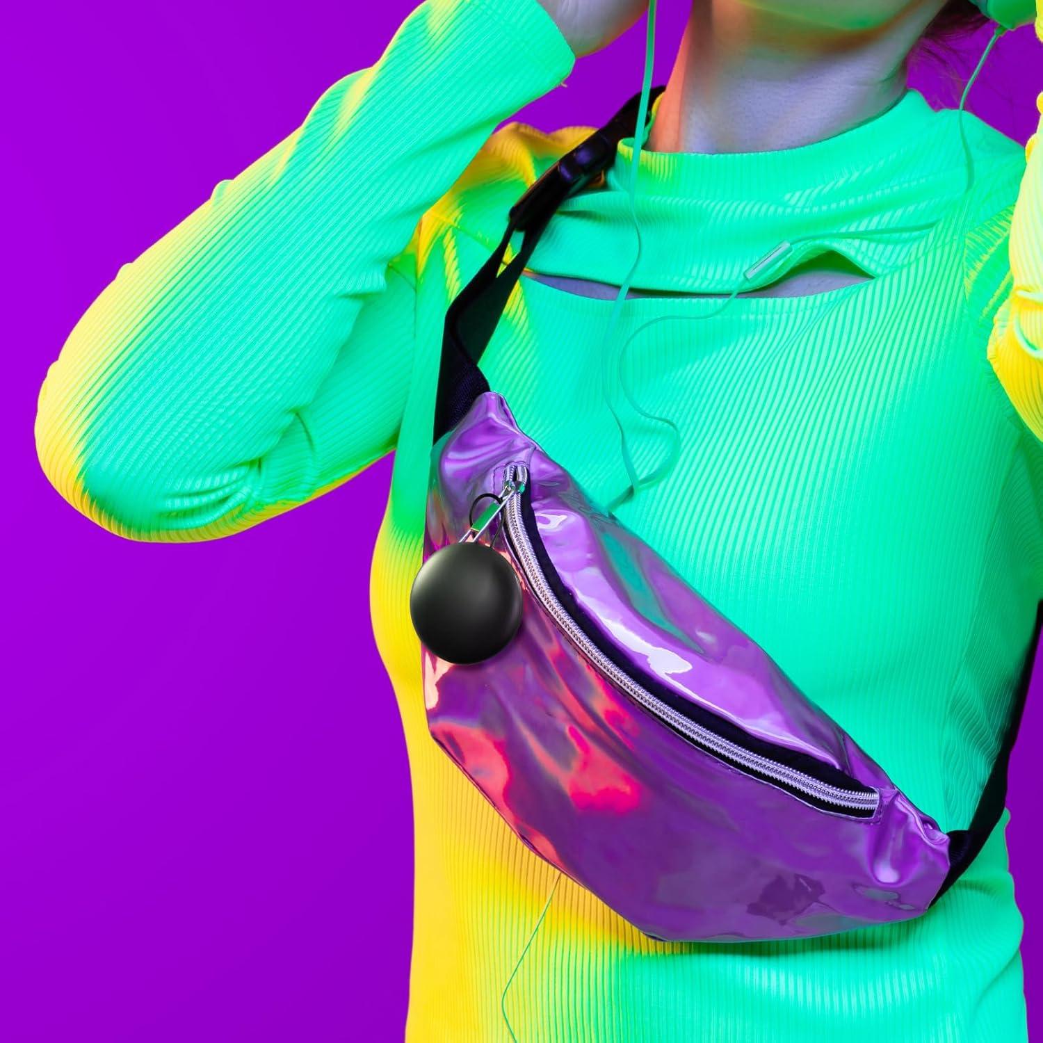 Estuche organizador portátil Yawsoy para tapones de oídos - Negro