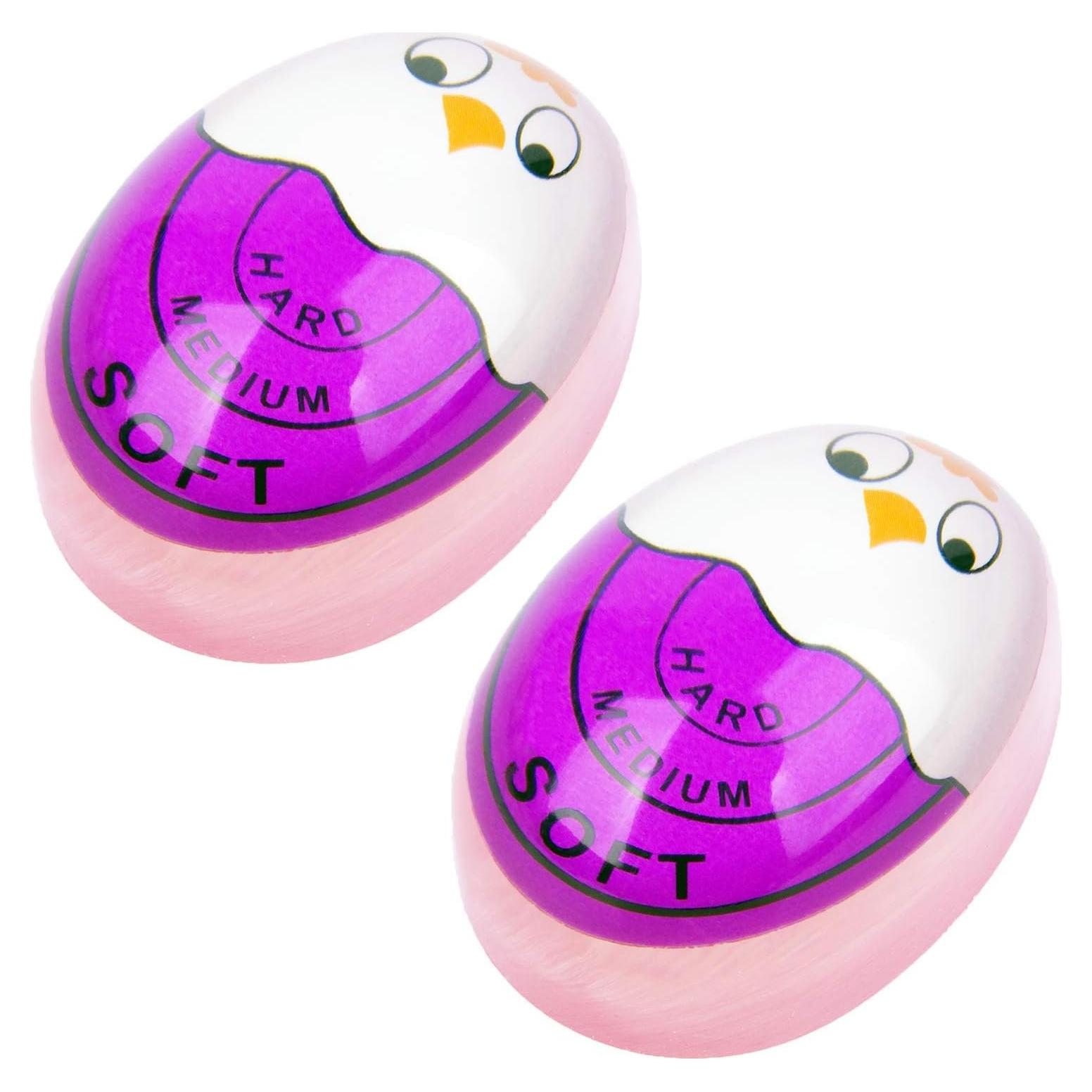 Temporizador de Huevos TOFOREVO Color Púrpura 2pcs