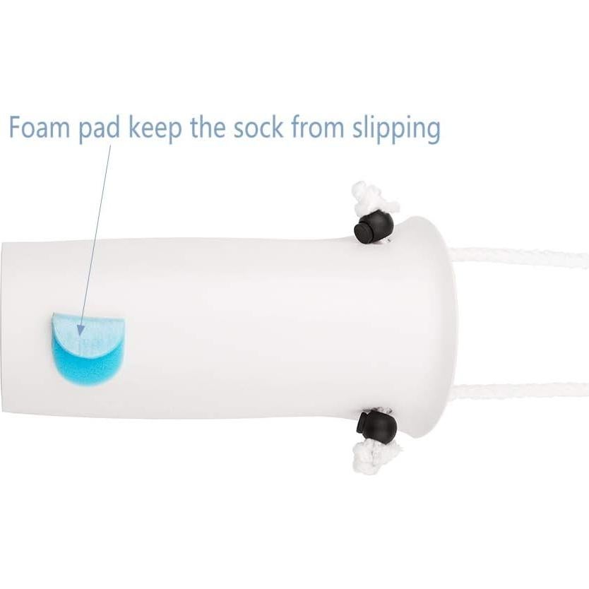 Ayuda para Calcetines COW&COW Mediana 24.9 cm con Mangos de Espuma