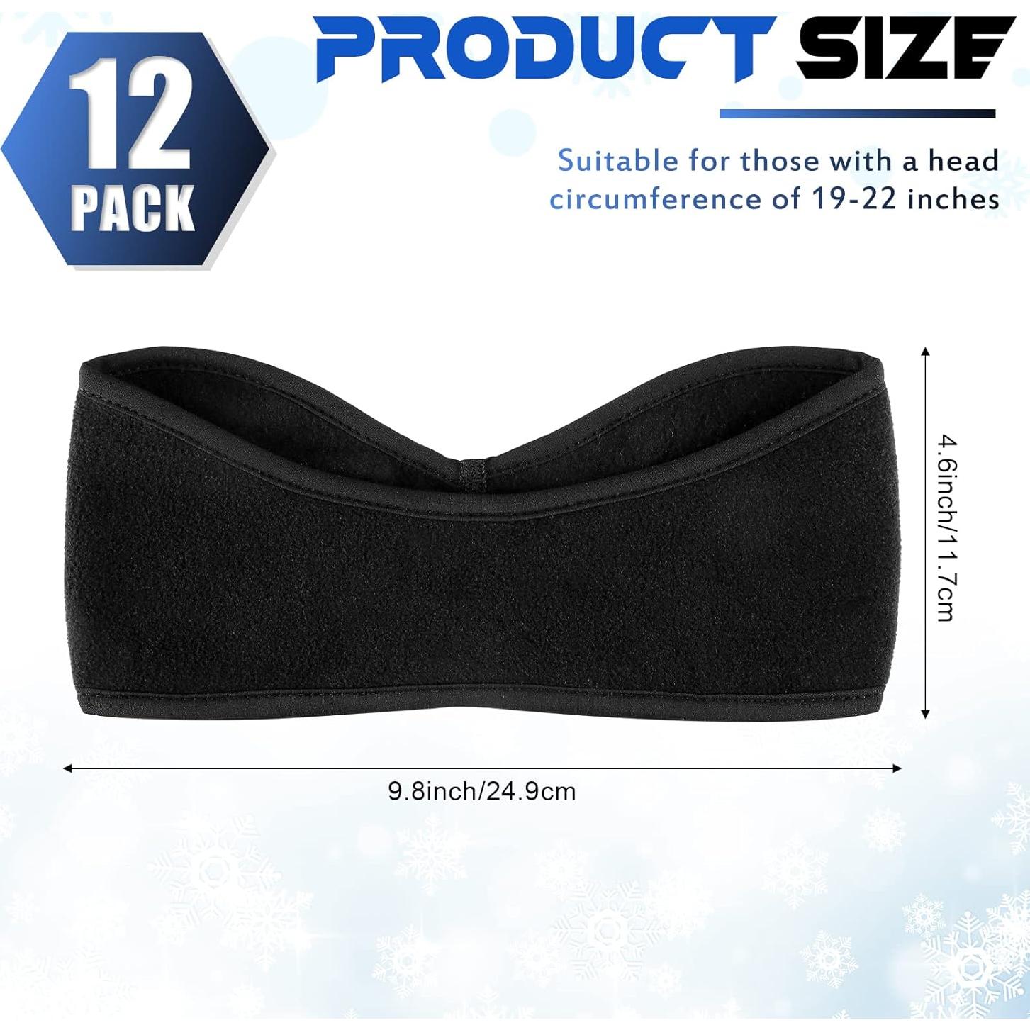 Geyoga 12 Pcs Bandas Calentadoras de Orejas para Mujeres