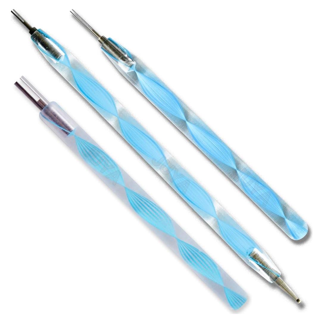 Set de 3 Herramientas de Quilling JUYA con Cabeza de Acero Inoxidable