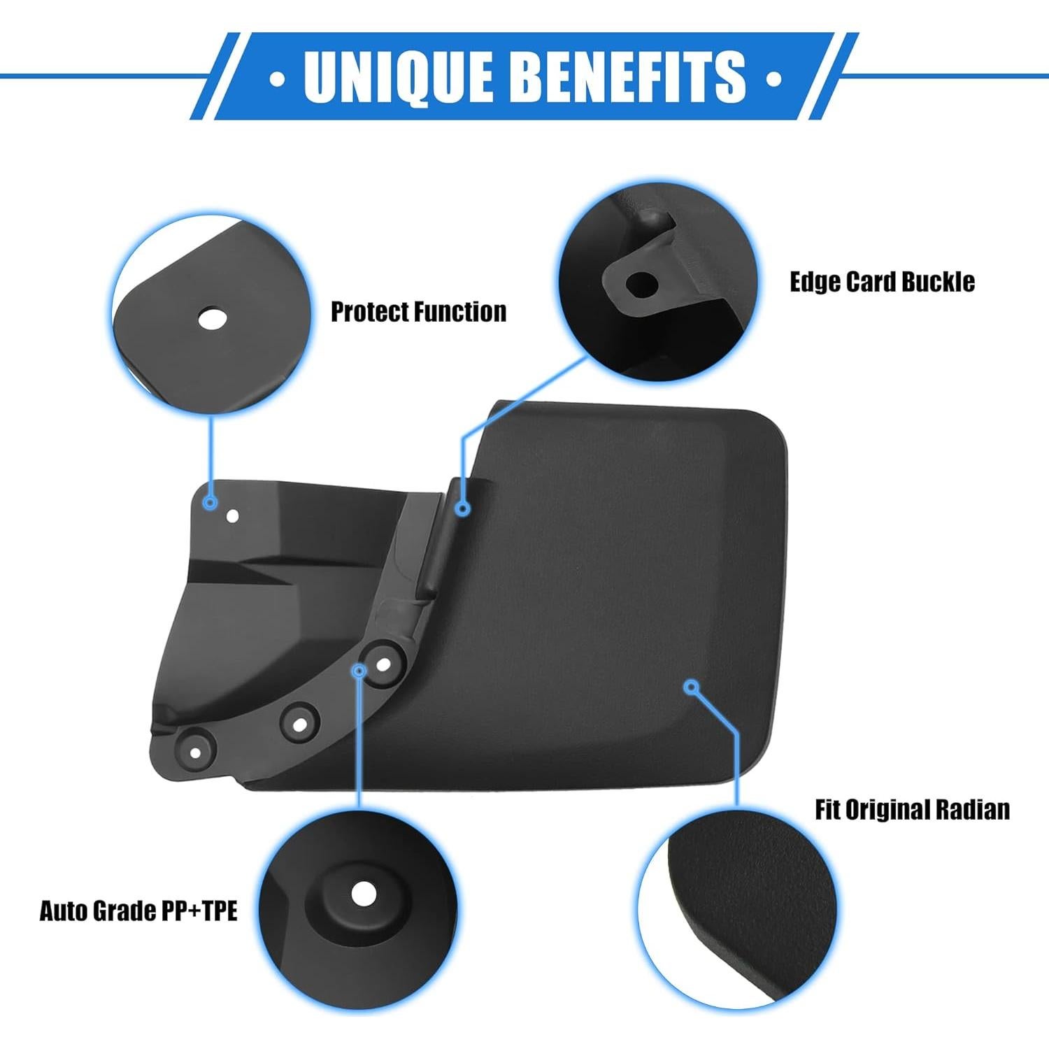 Kit Guardabarros VekAuto para Toyota Tacoma 2016-2021