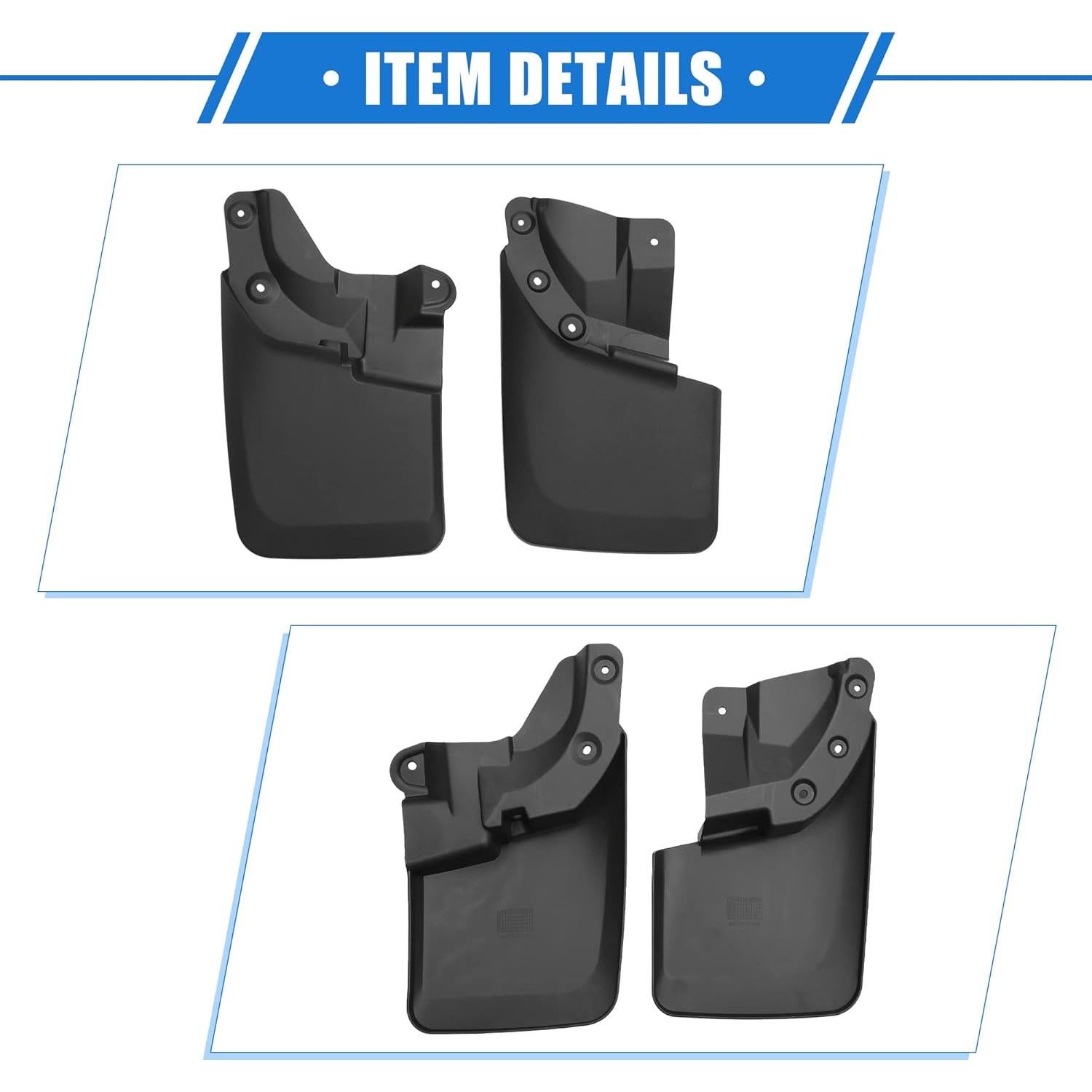 Kit Guardabarros VekAuto para Toyota Tacoma 2016-2021