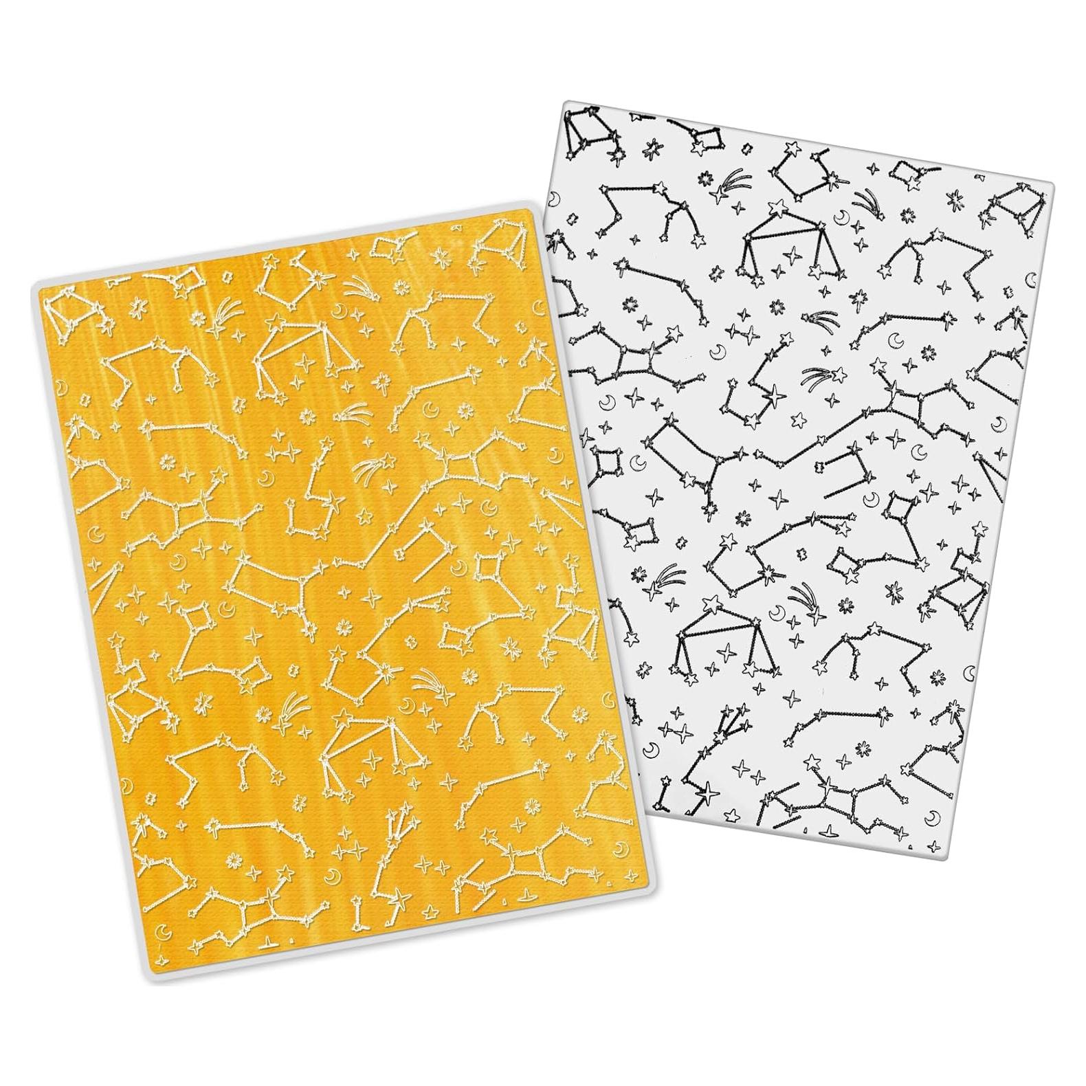 Plantilla de Embossing 3D Hying Cielo Nocturno 10.4x14.5cm