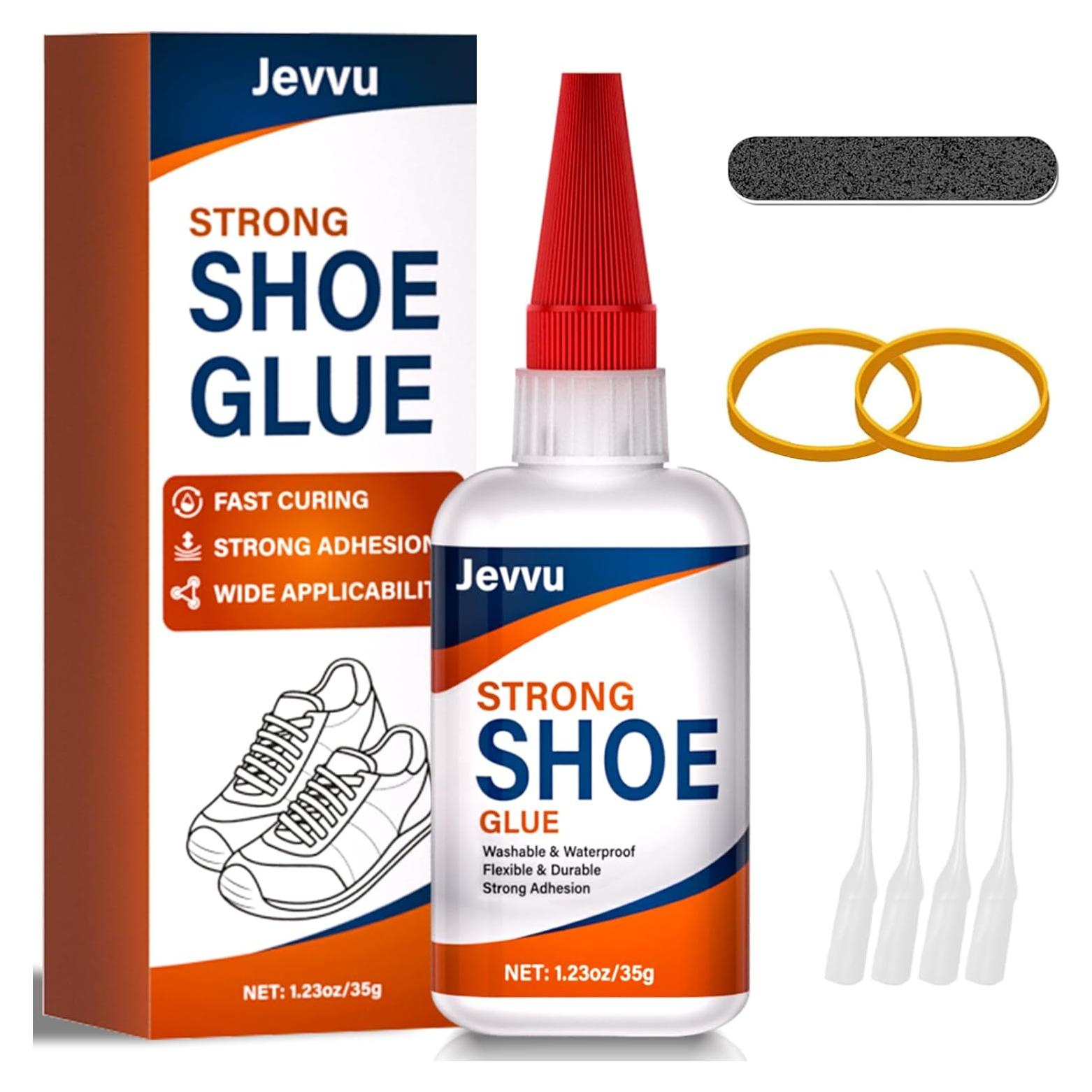 Pegamento para Zapatos Jevvu 35g - Secado Rápido, Impermeable