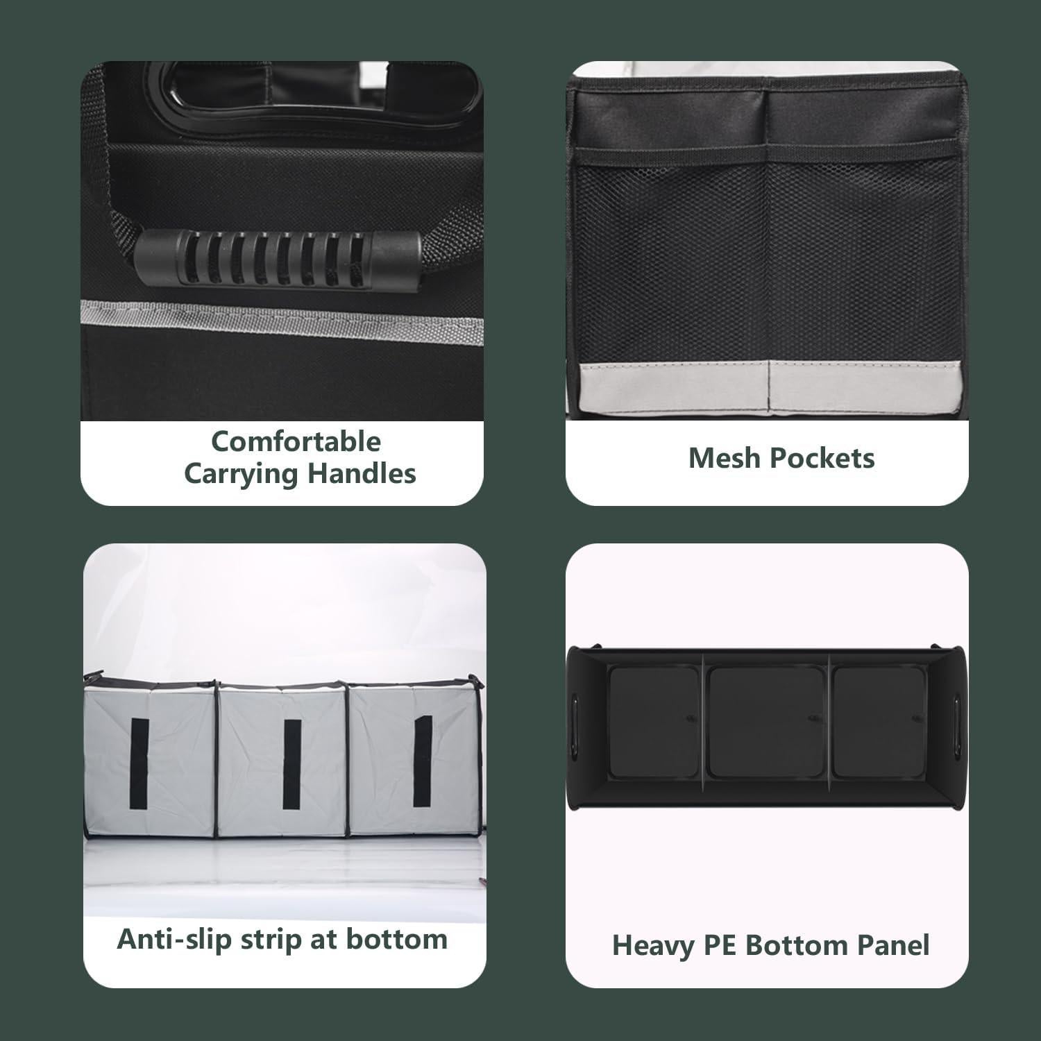 Organizador de Maletero AOPHY 95L Antideslizante Impermeable