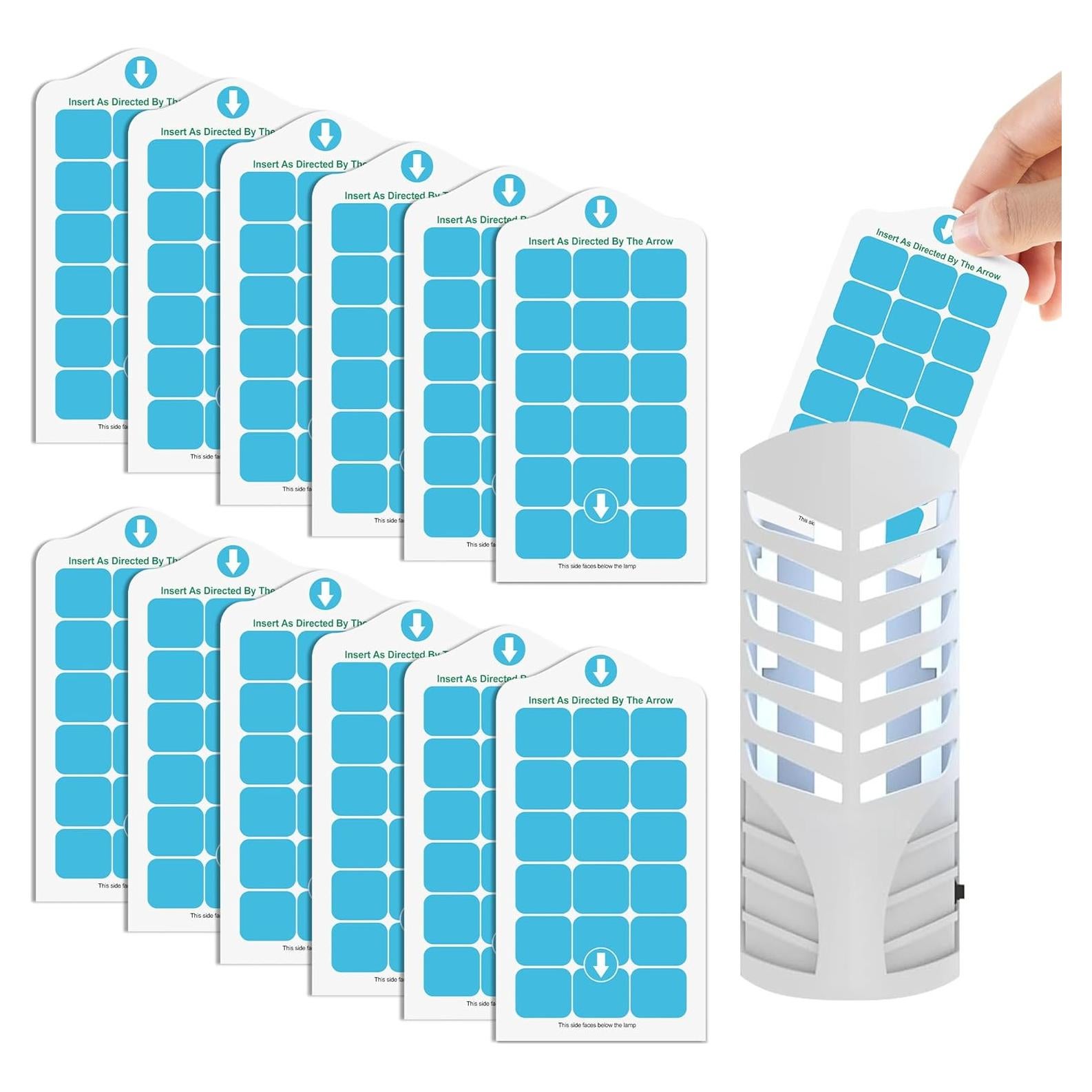 Recarga Trampa Insectos Voladores Qualirey 12 Paquetes Clásico