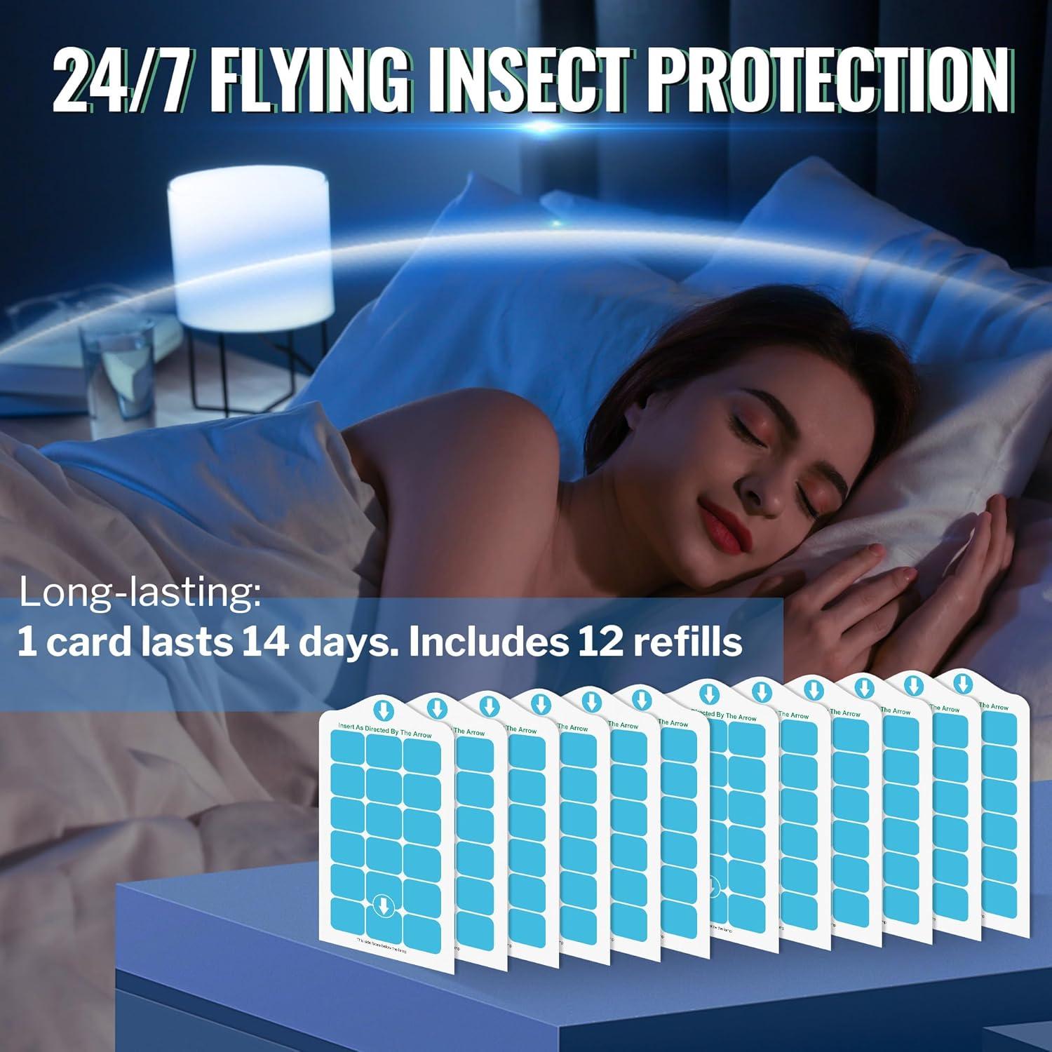 Recarga Trampa Insectos Voladores Qualirey 12 Paquetes Clásico