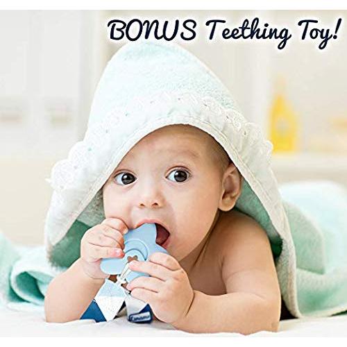 Clip de Chupete Liname Unisex con Juguete de Dentición - 4 Piezas