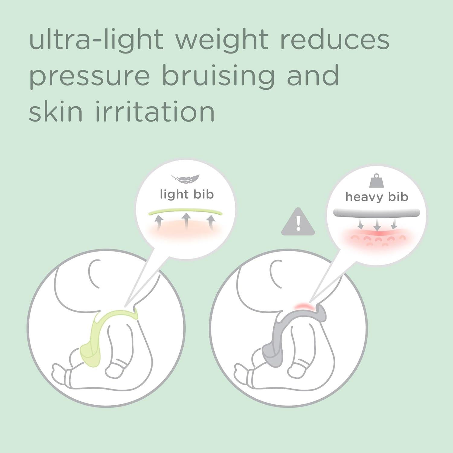 Babero de Silicona Olababy con Estuche de Viaje - Arándano