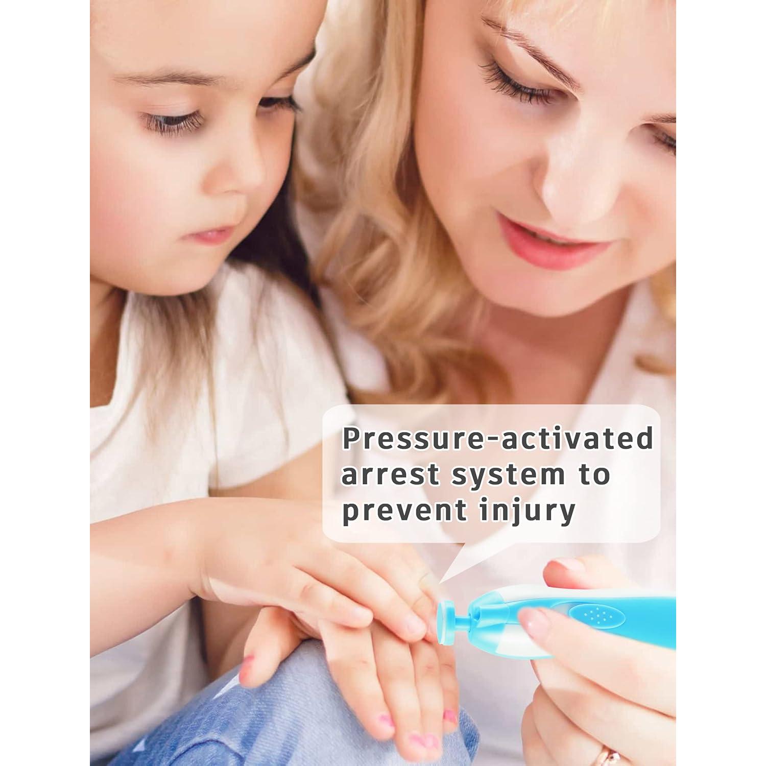 Cortador de Uñas Eléctrico Bolvlv 6 en 1 con Luz LED