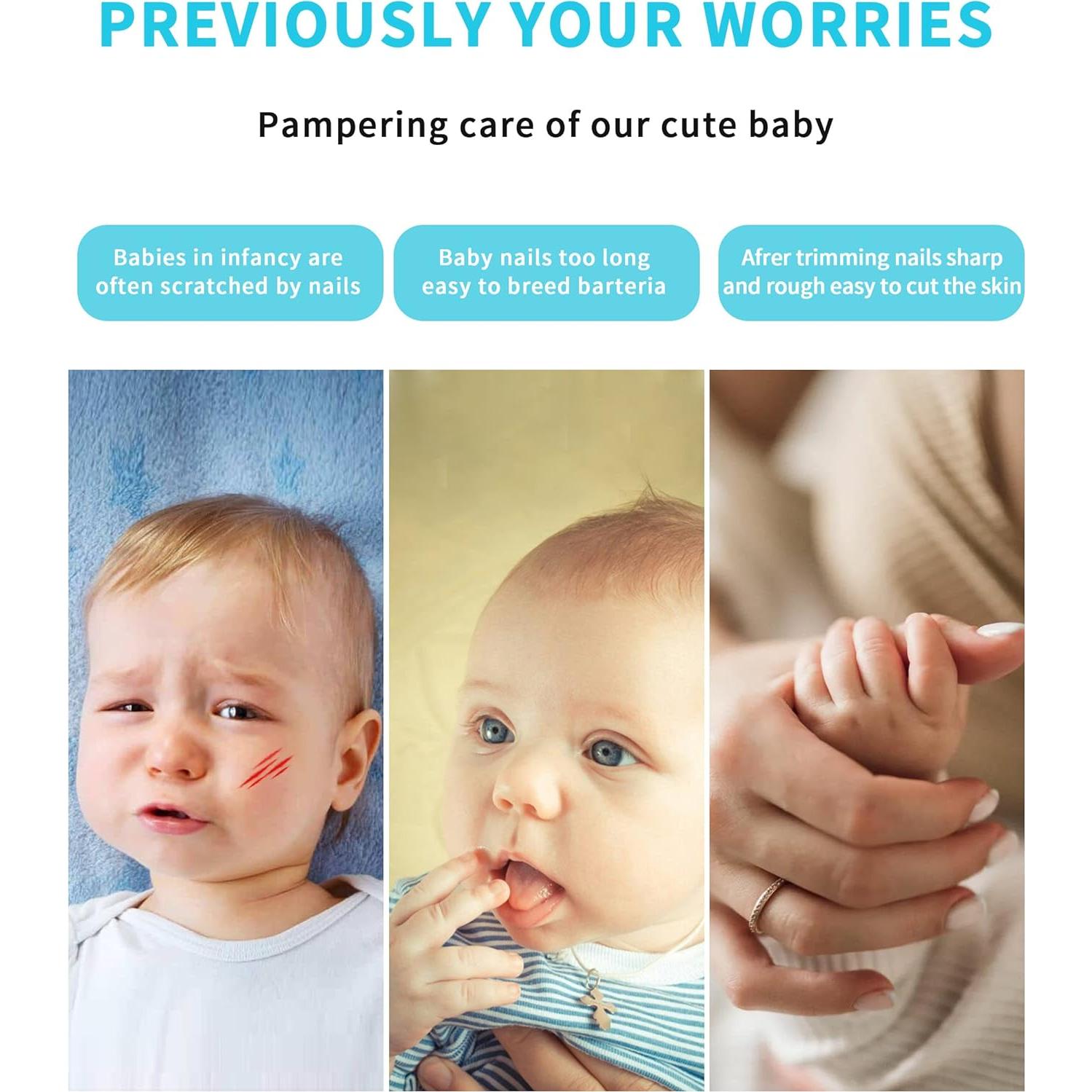 Cortador de Uñas Eléctrico Bolvlv 6 en 1 con Luz LED