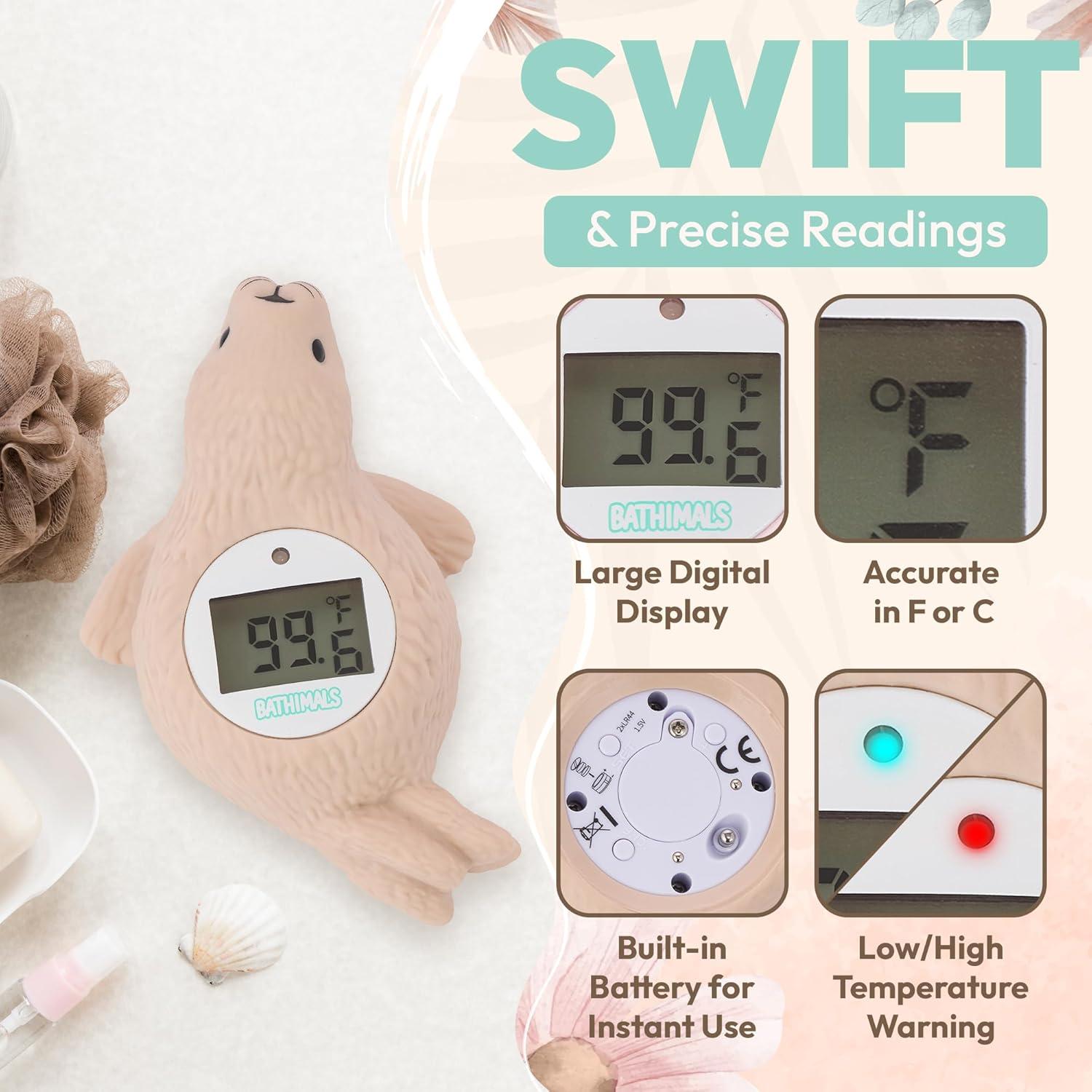 Termómetro de Baño para Bebés Beige Seal SB1 - Seguro y Flotante