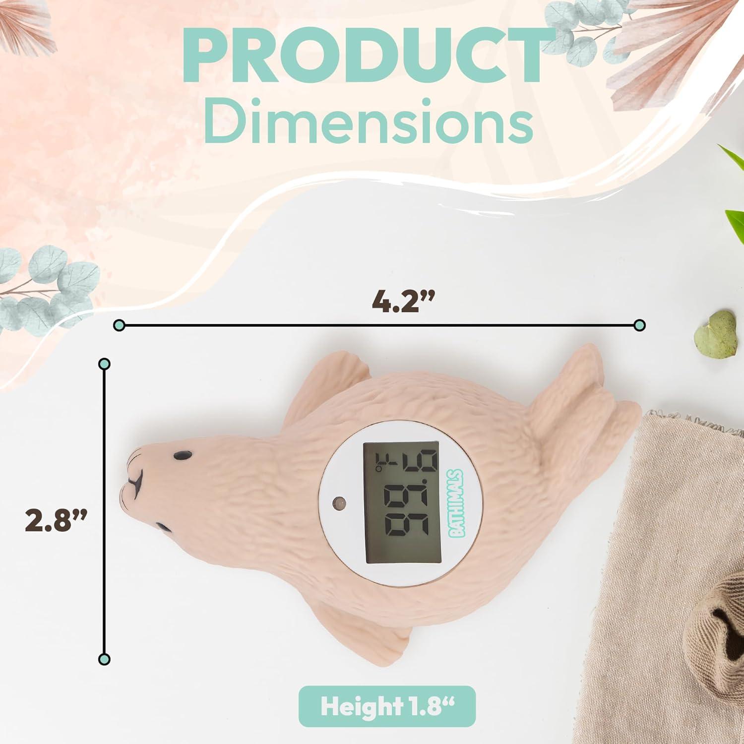 Termómetro de Baño para Bebés Beige Seal SB1 - Seguro y Flotante