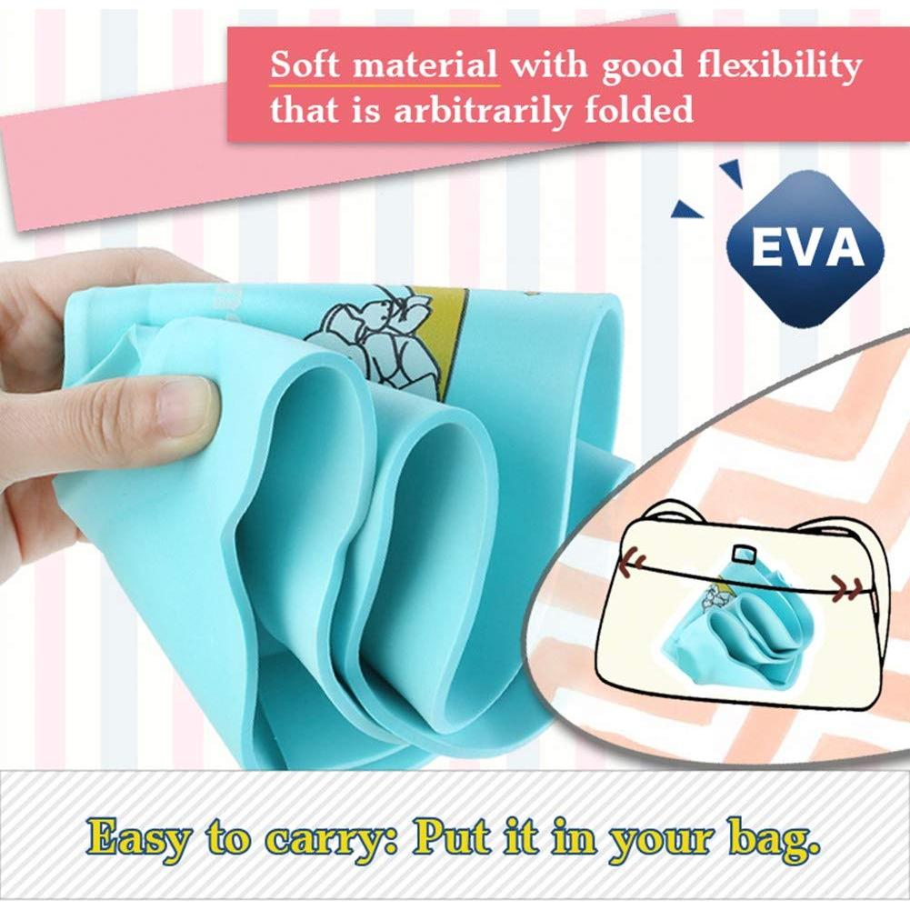 Gorro de Baño Ajustable Bonpeiei 2 Pcs EVA Impermeable