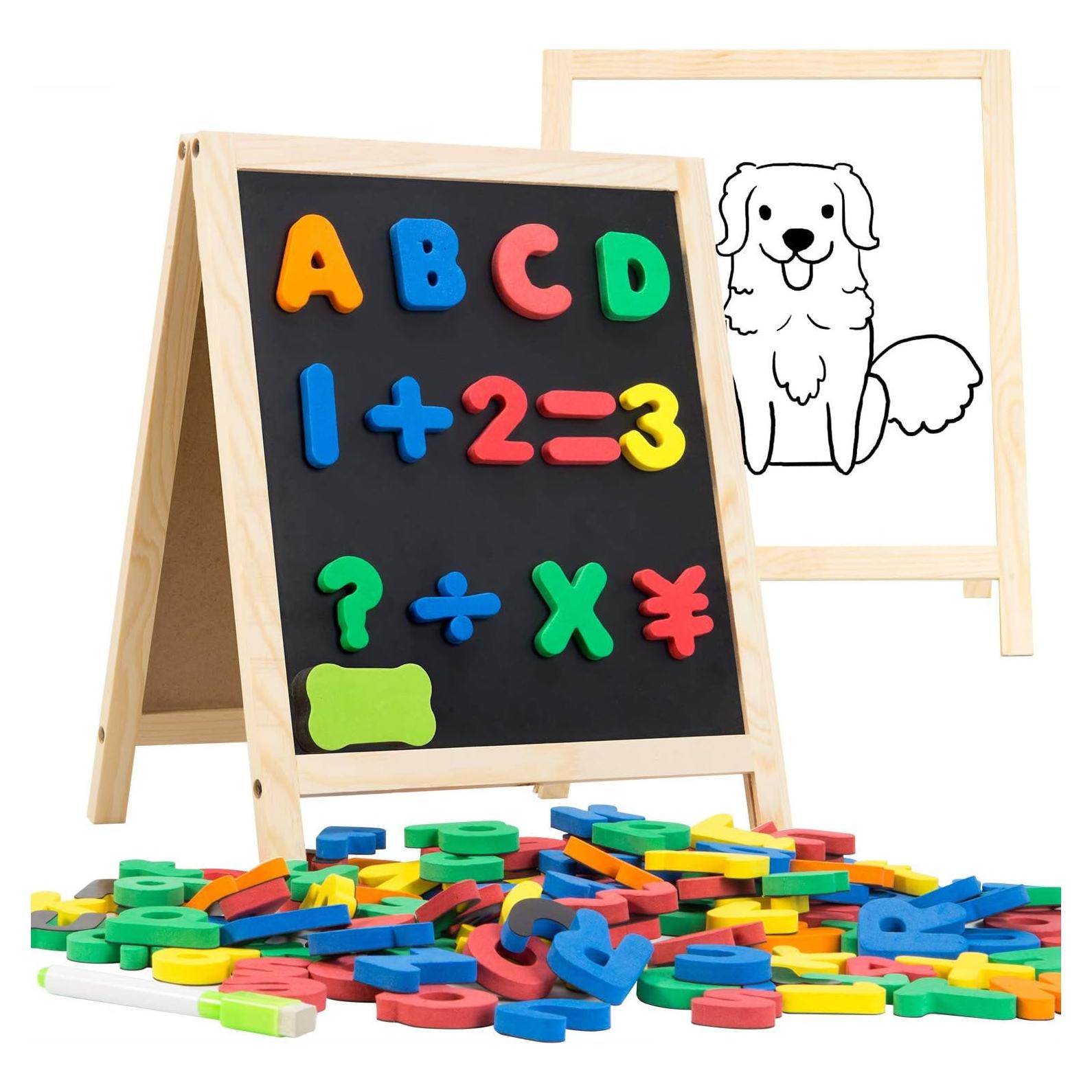 Letras y Números Magnéticos INNOCHEER para Niños - Tablero Educativo 25x32cm