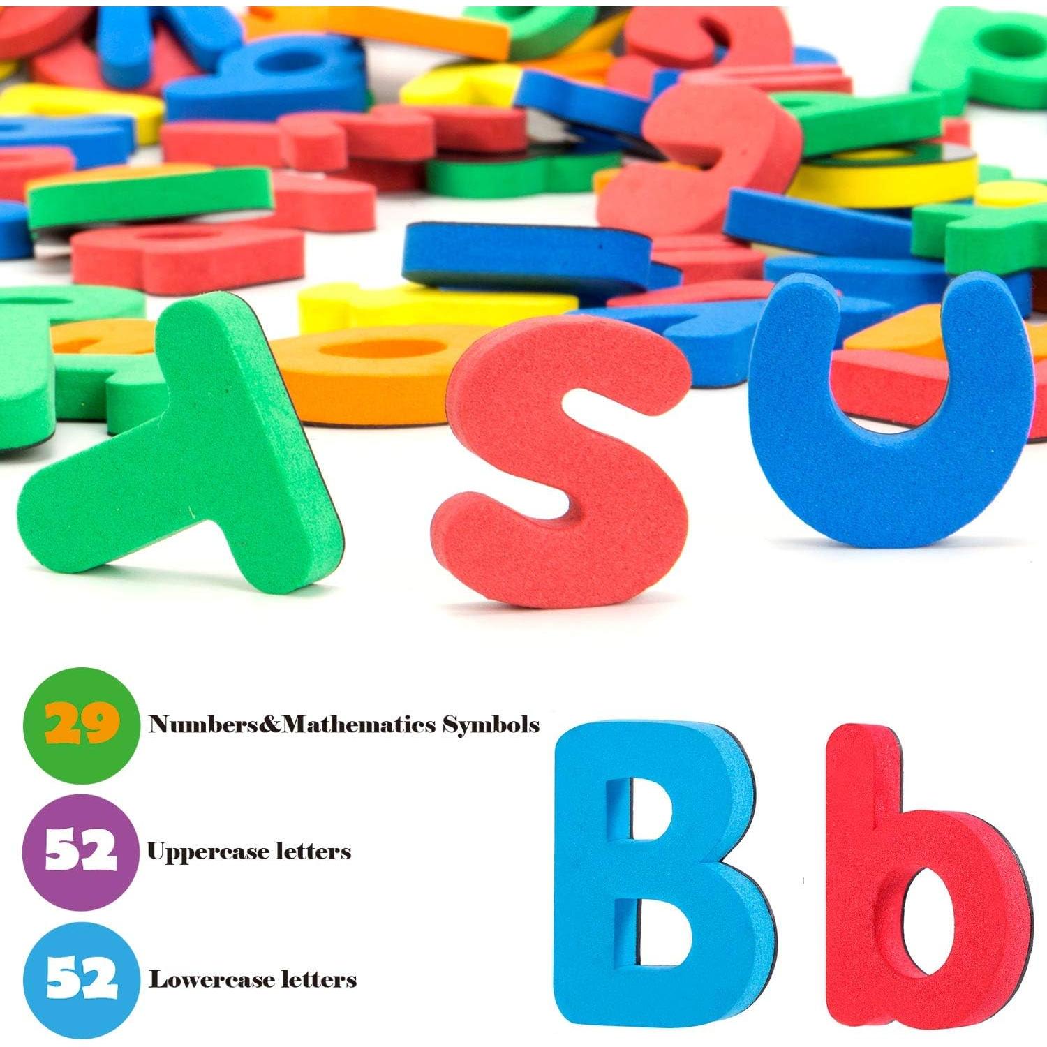 Letras y Números Magnéticos INNOCHEER para Niños - Tablero Educativo 25x32cm