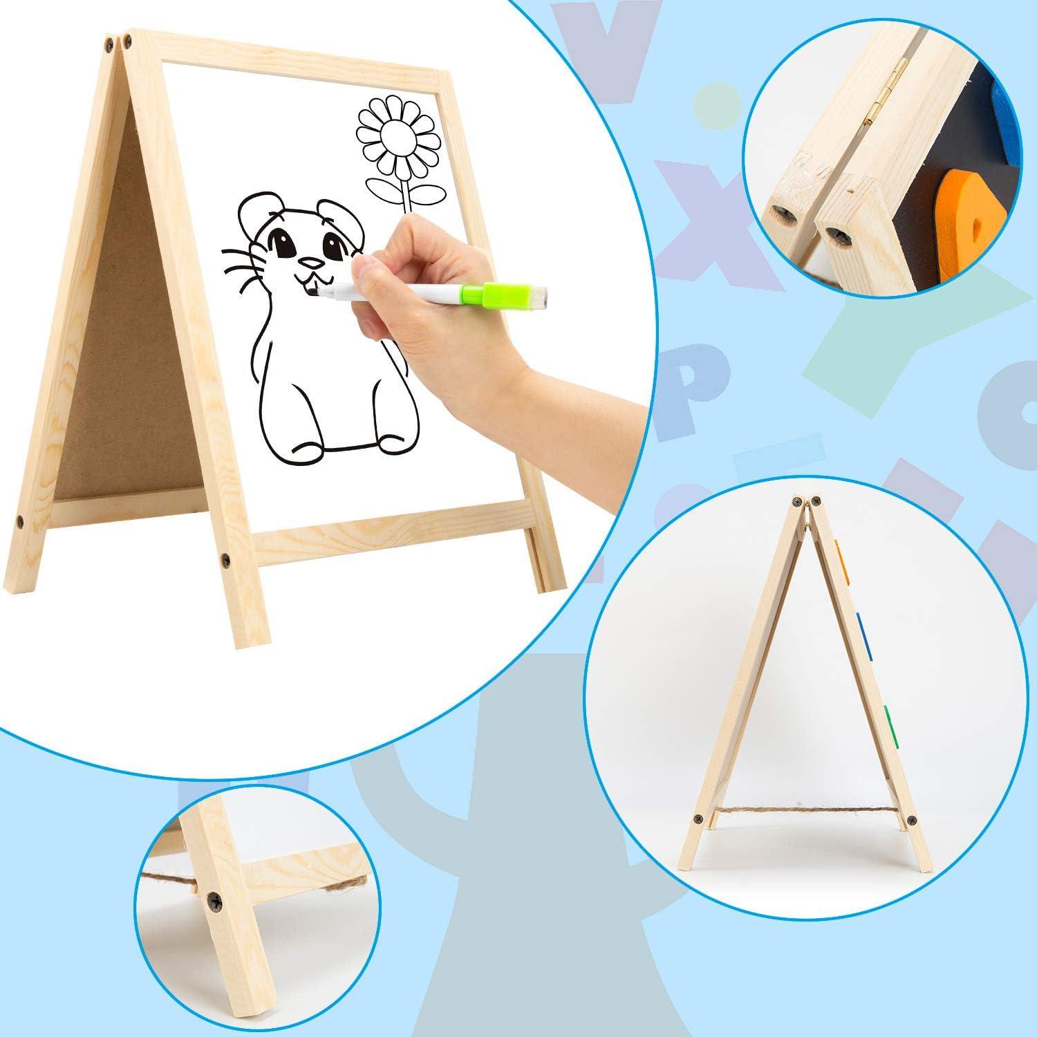 Letras y Números Magnéticos INNOCHEER para Niños - Tablero Educativo 25x32cm