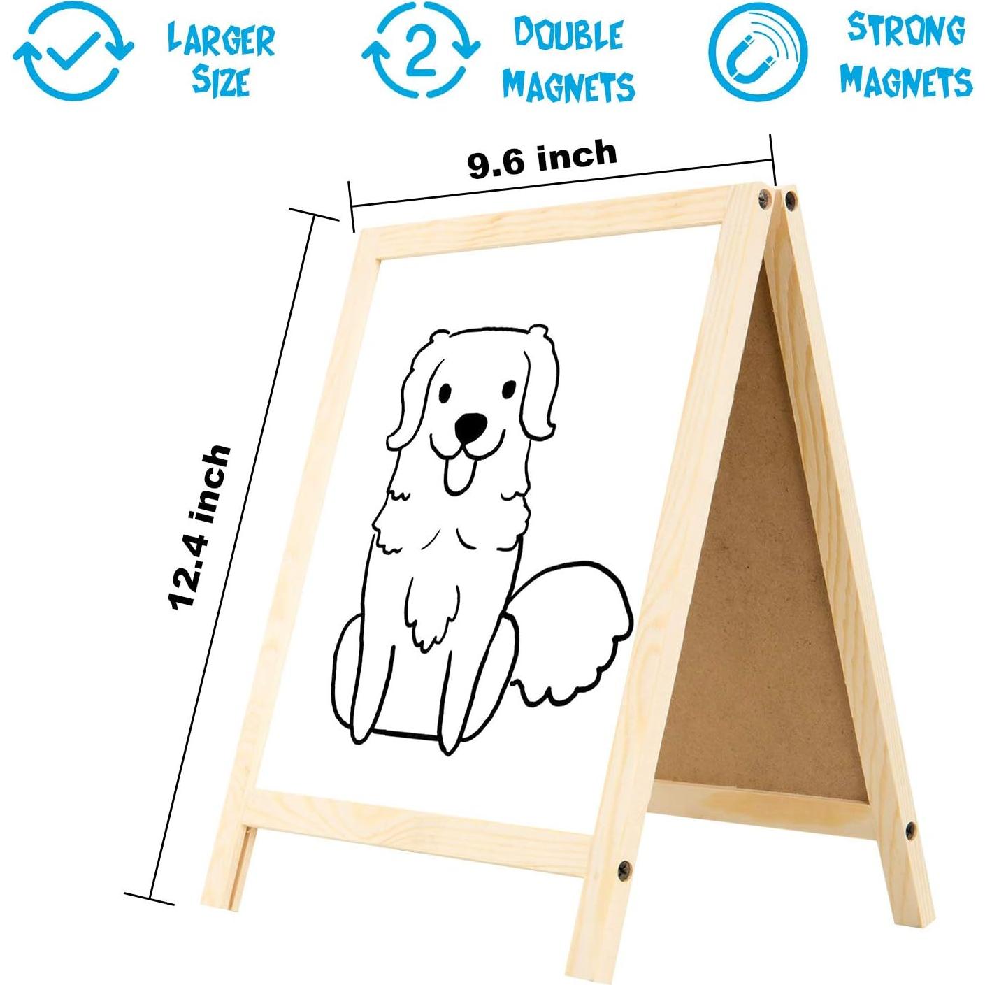 Letras y Números Magnéticos INNOCHEER para Niños - Tablero Educativo 25x32cm