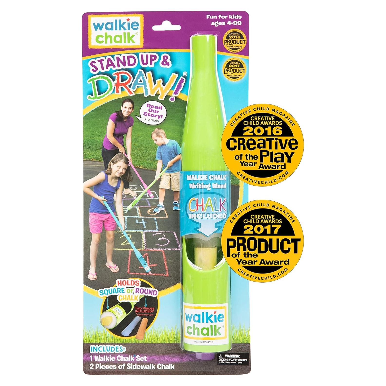 Soporte de Tiza para Acera Walkie Chalk Lima - Incluye 2 Tizas