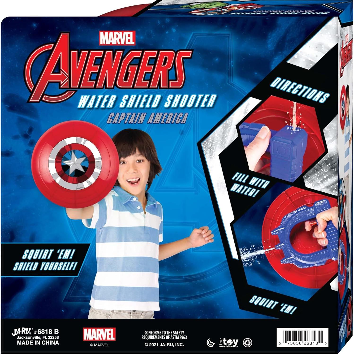 Pistola de Agua Spiderman JA-RU con Escudo - Juguete para Niños 4+