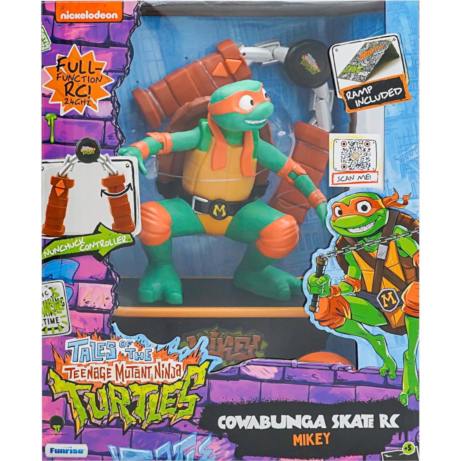 Coche RC Mikey Cowabunga Tortugas Ninja 2.4 GHz 1.85 kg