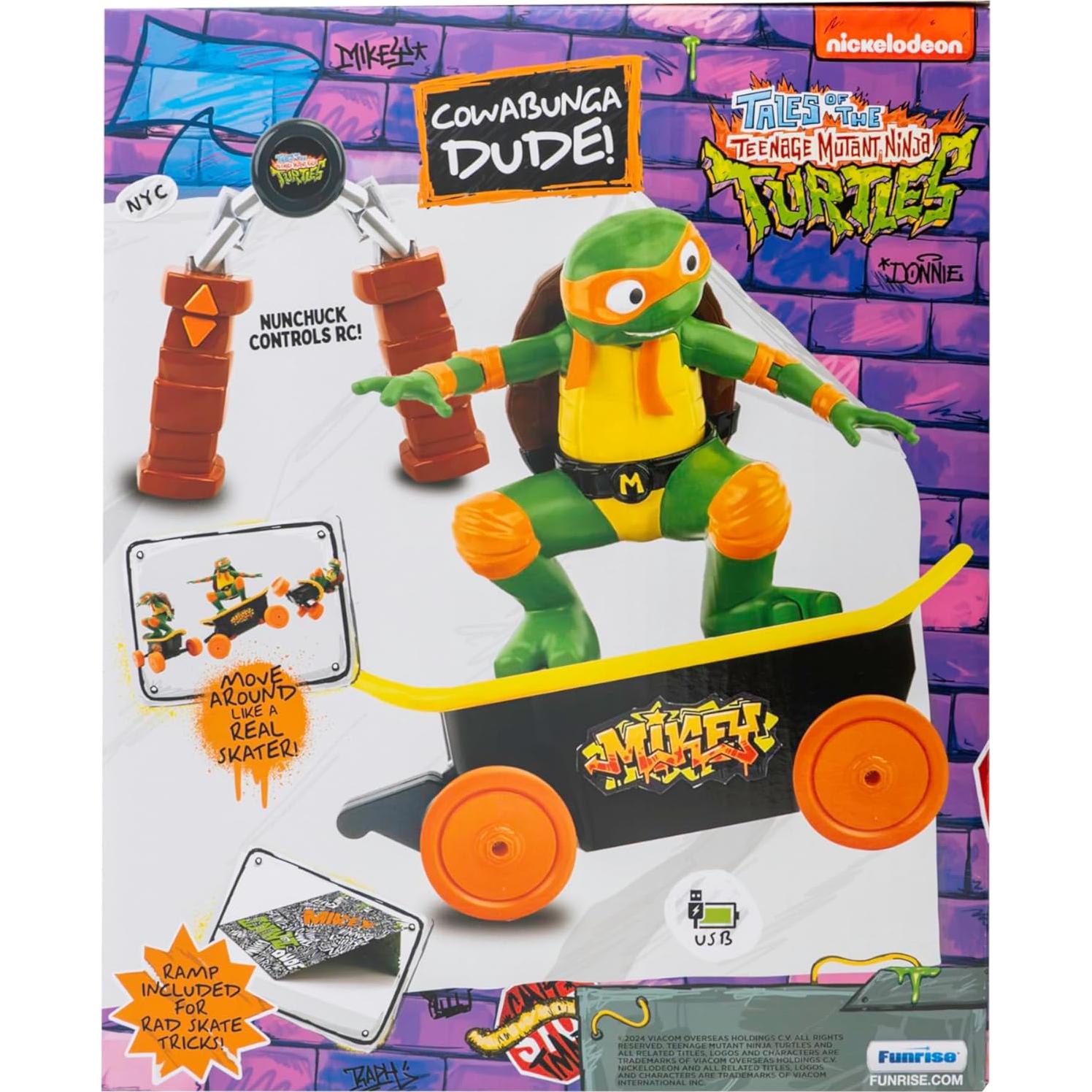 Coche RC Mikey Cowabunga Tortugas Ninja 2.4 GHz 1.85 kg